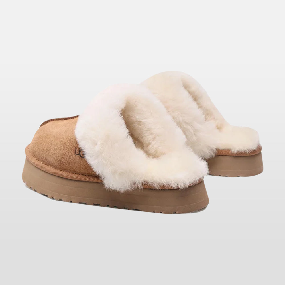 Handla UGG Disquette Slipper "Chestnut" online | Smidigt och enkelt på nätet - Merchsweden |