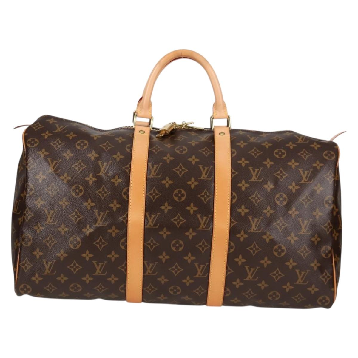 Monogram Keepall 50 Boston Bag