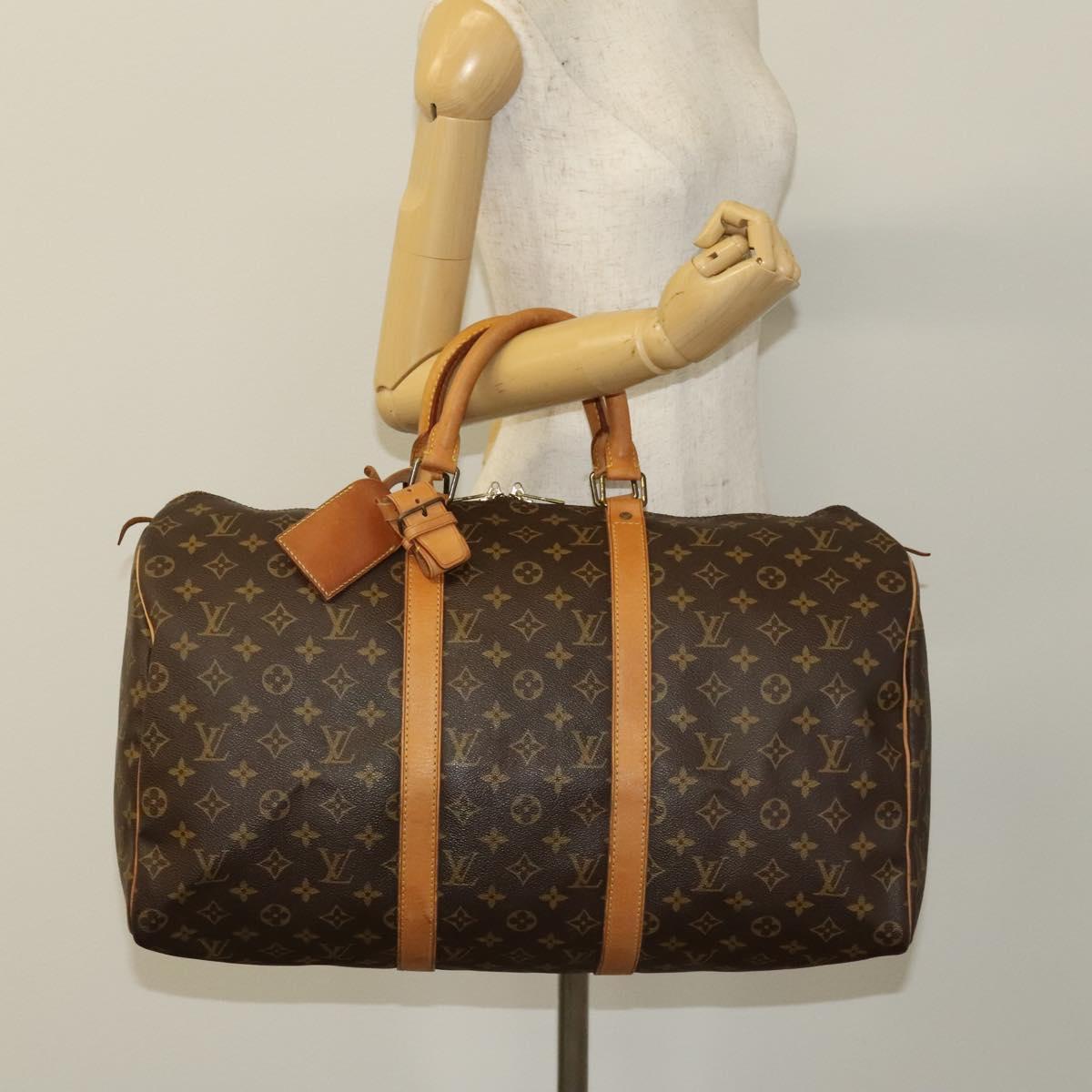 Monogram Keepall 50 Boston Bag