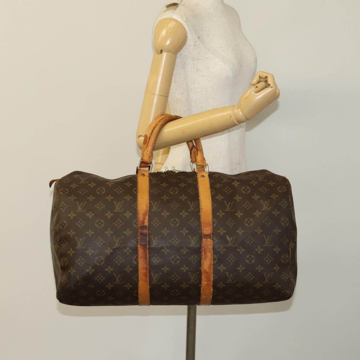 Monogram Keepall 50 Boston Bag