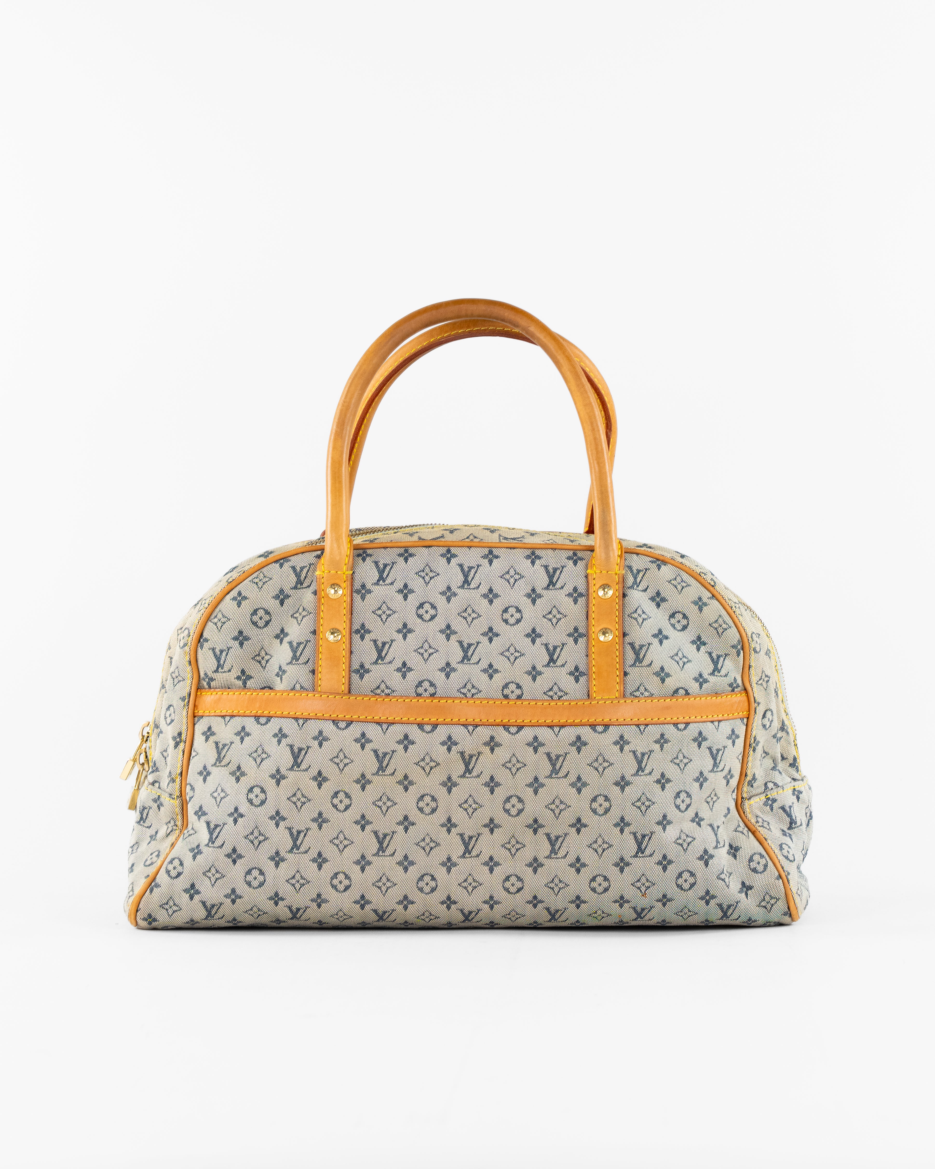 Monogram Mini Marie Hand Bag Blue