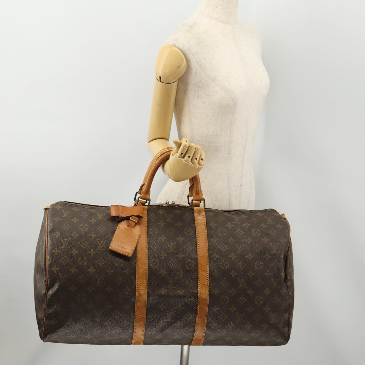 Monogram Keepall 55 Boston Bag