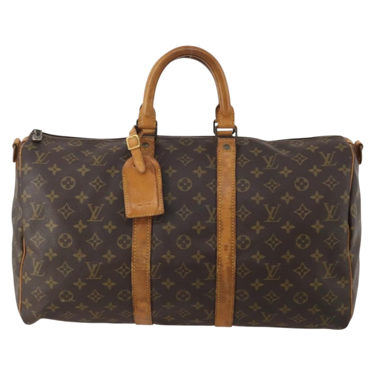 Monogram Keepall Bandouliere 45 Boston Bag
