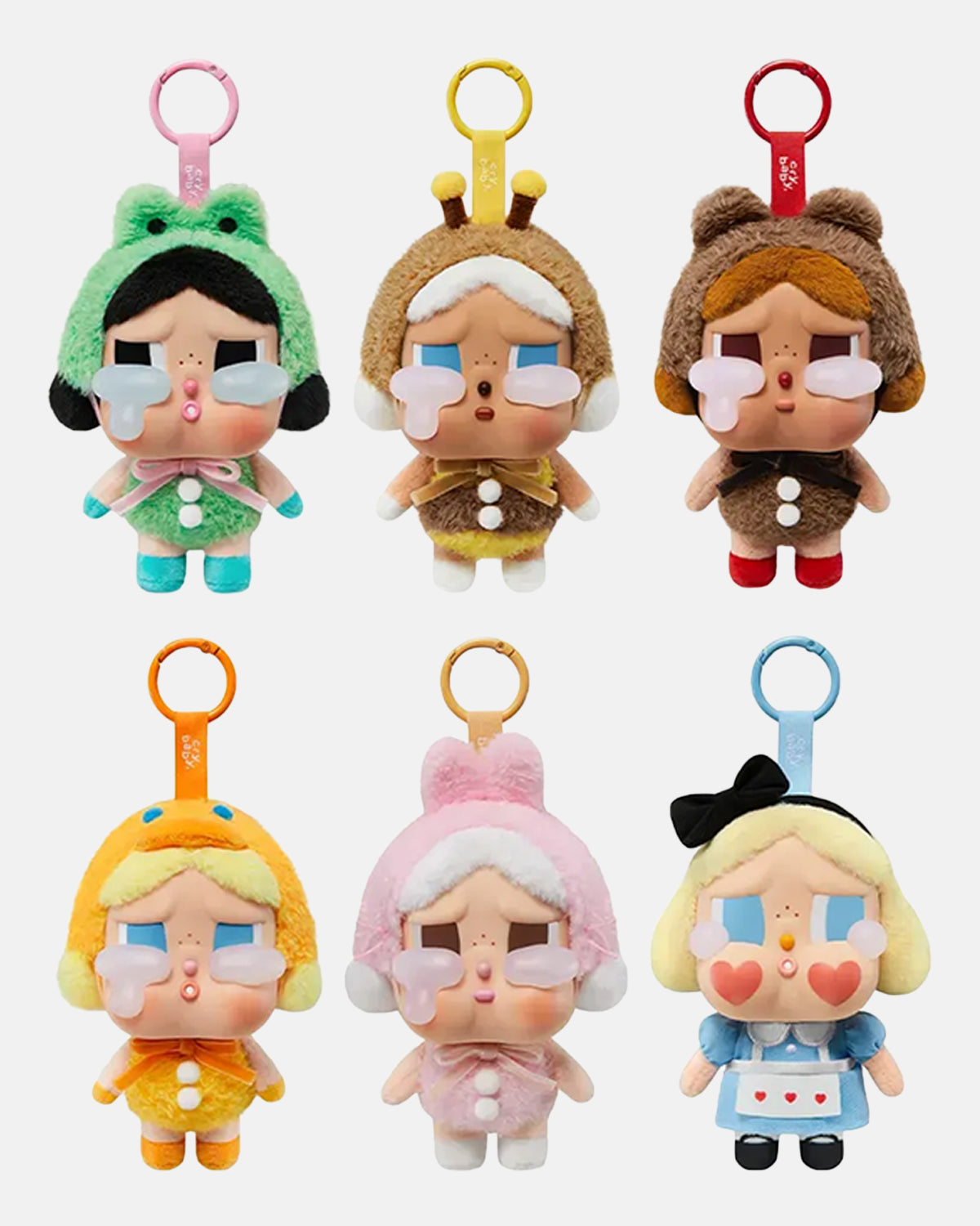 【完全未開封】popmart CRYBABY Crying Again ぬいキー Pop Mart CryBaby Crying Again (Opening)