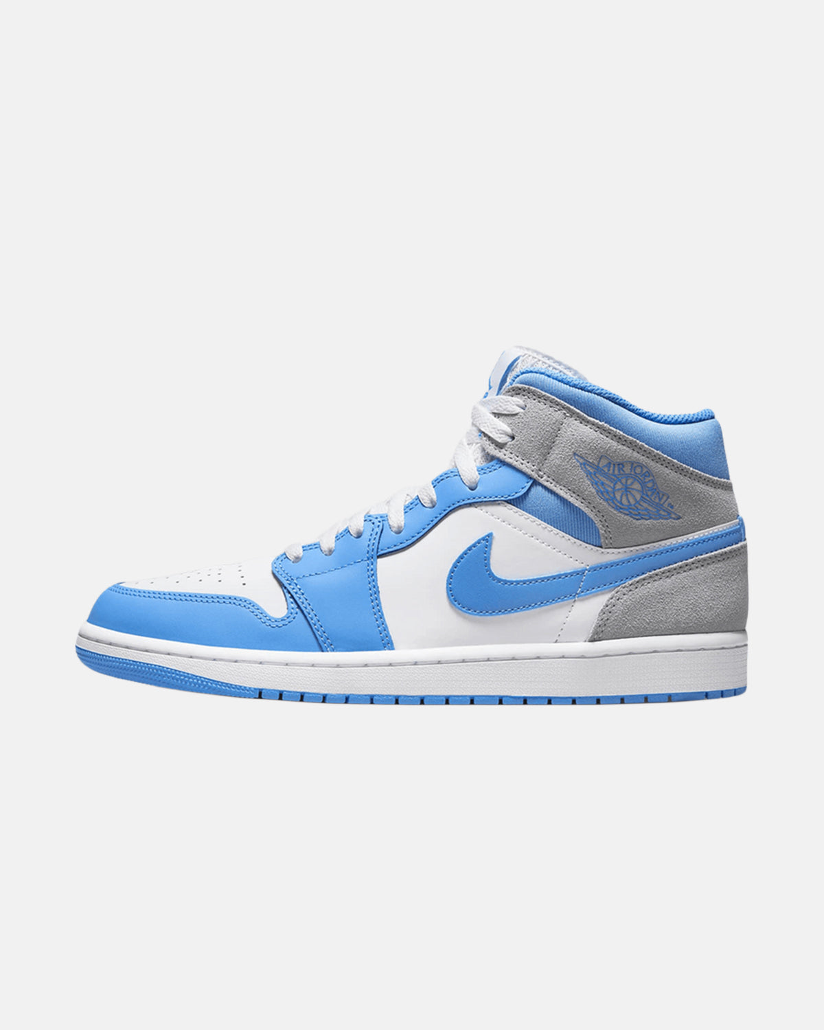 Nike Air Jordan 1 University Blue Gray Mid - DX9276-100