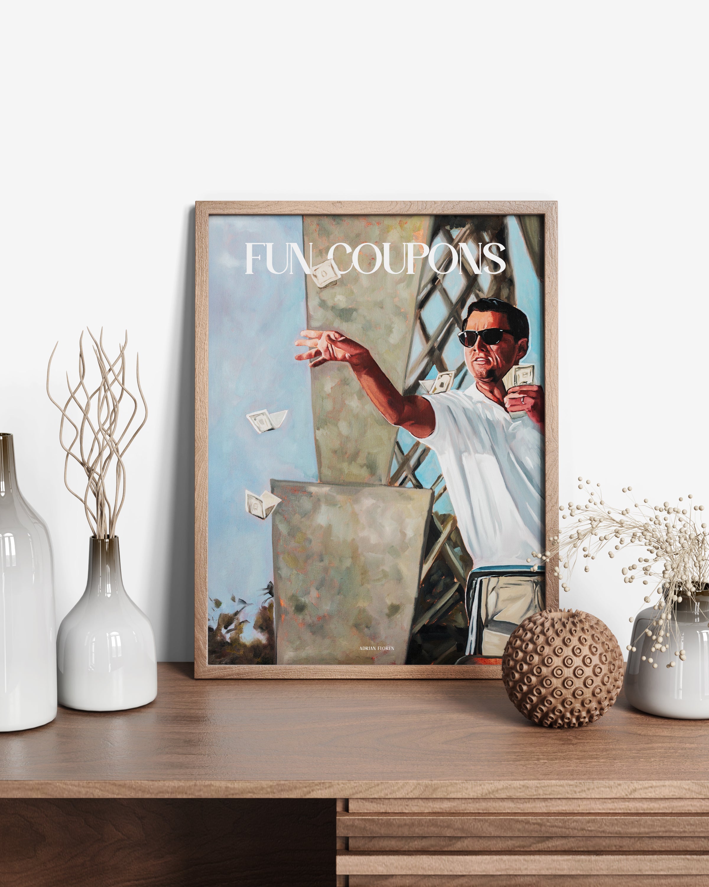 "Fun Coupons" Poster