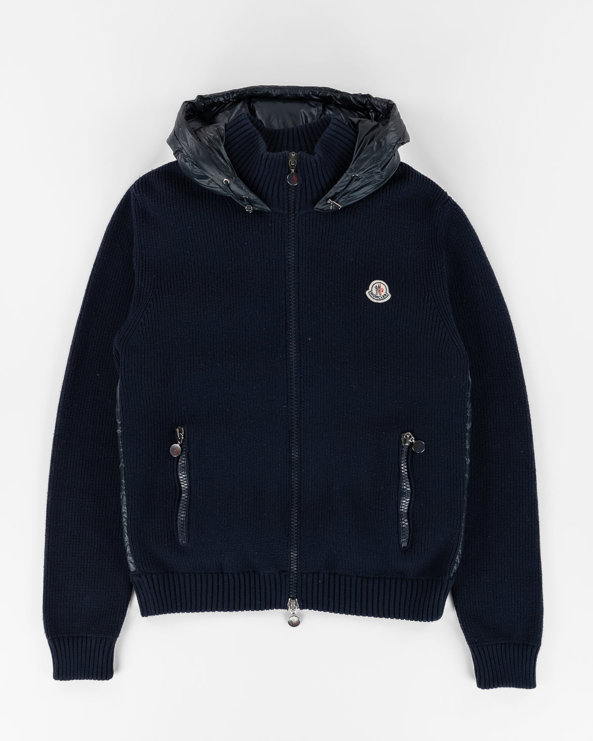 Navy Moncler Tricot cardigan - Shop online at Merchsweden