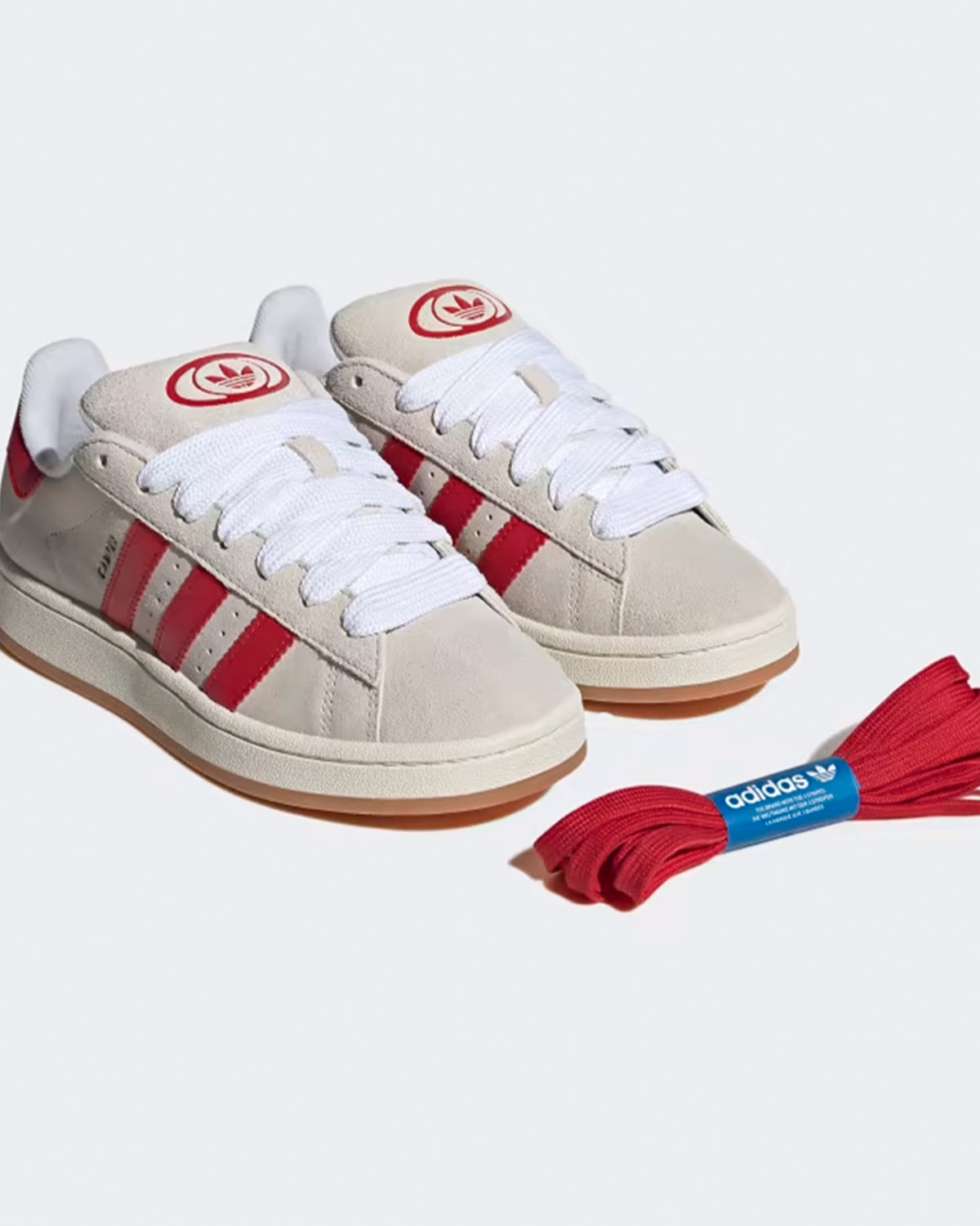 Campus 00's "Crystal White Better Scarlet"