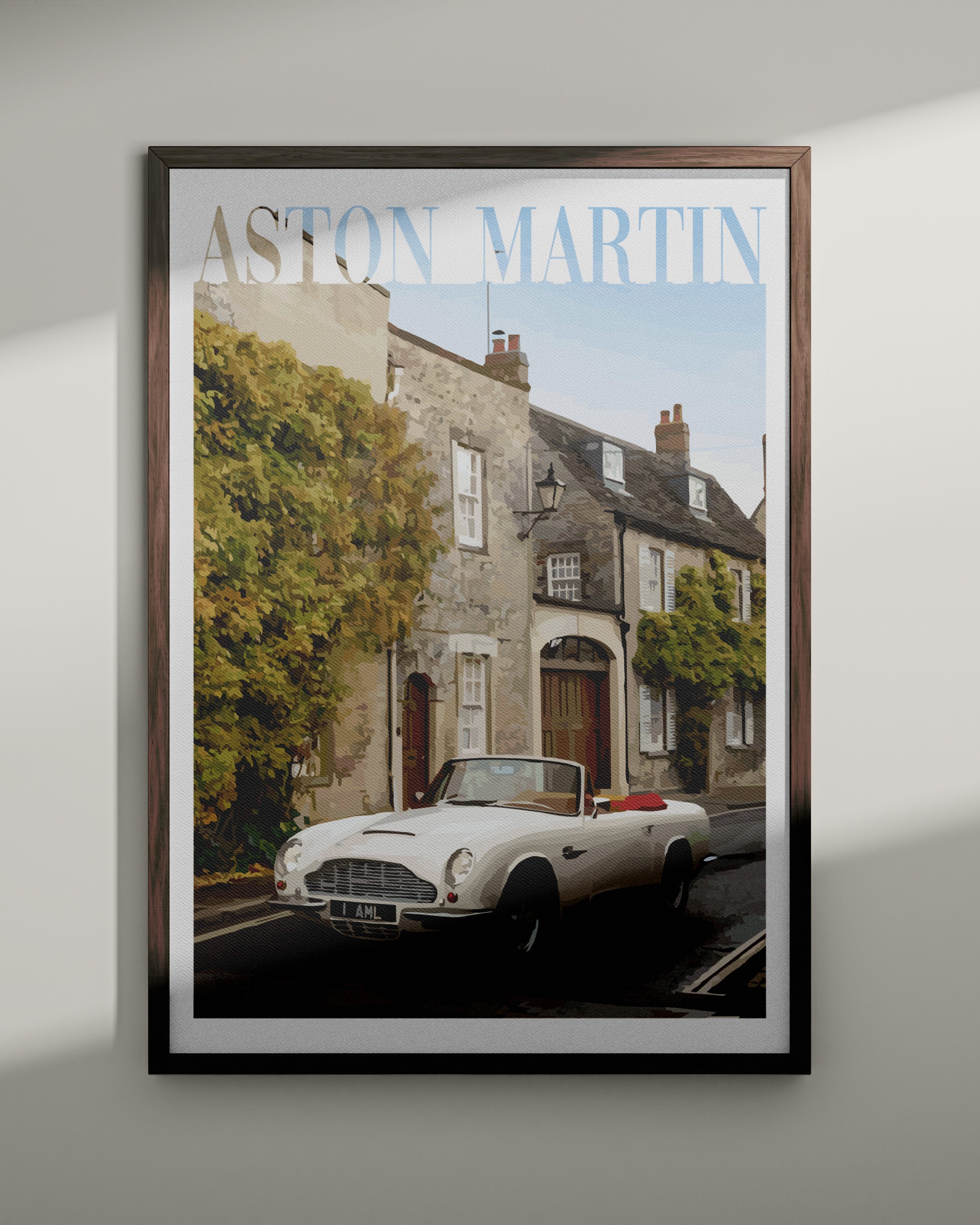 "Old Money Aston Martin No.2" Poster