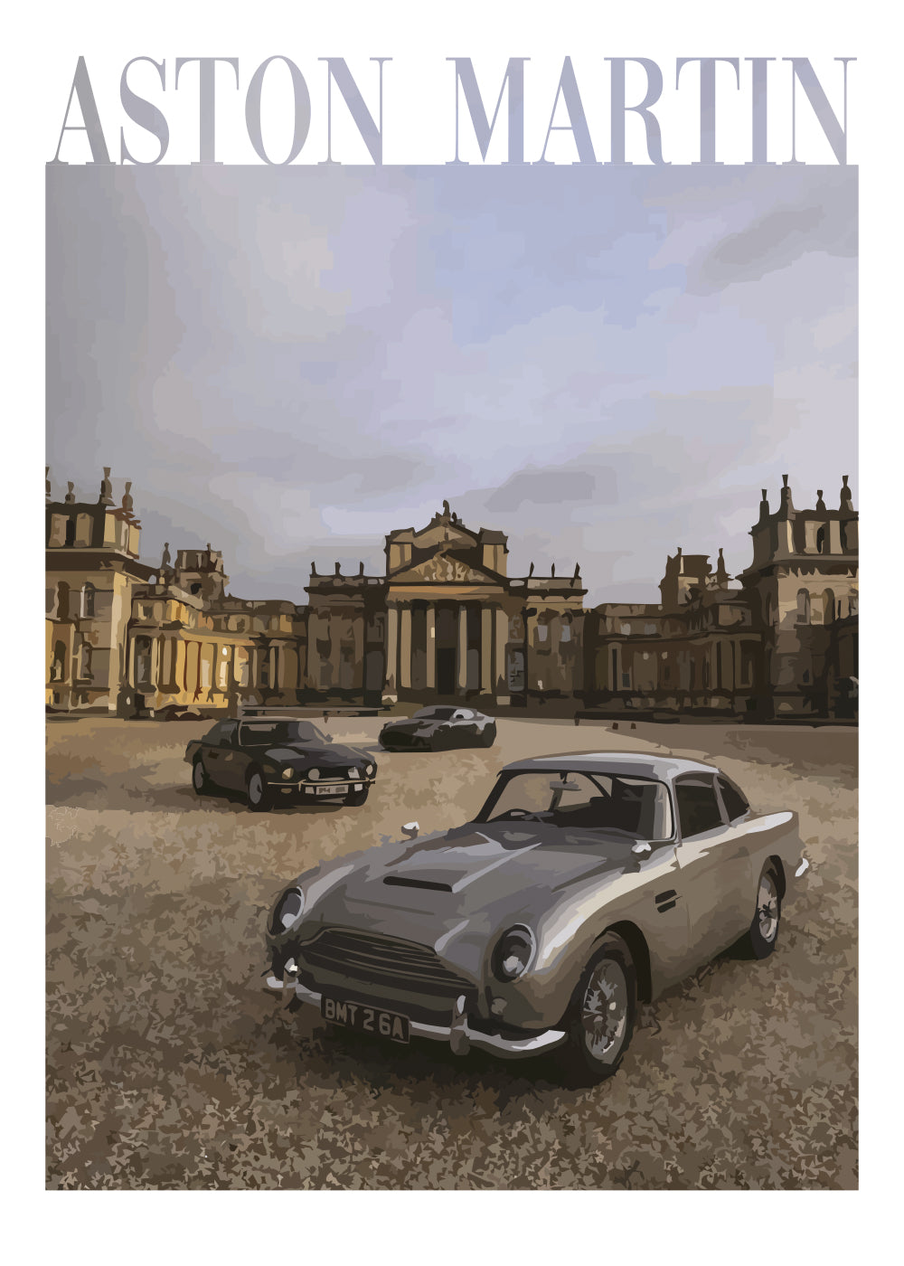 "Old Money Aston Martin No.3" Poster