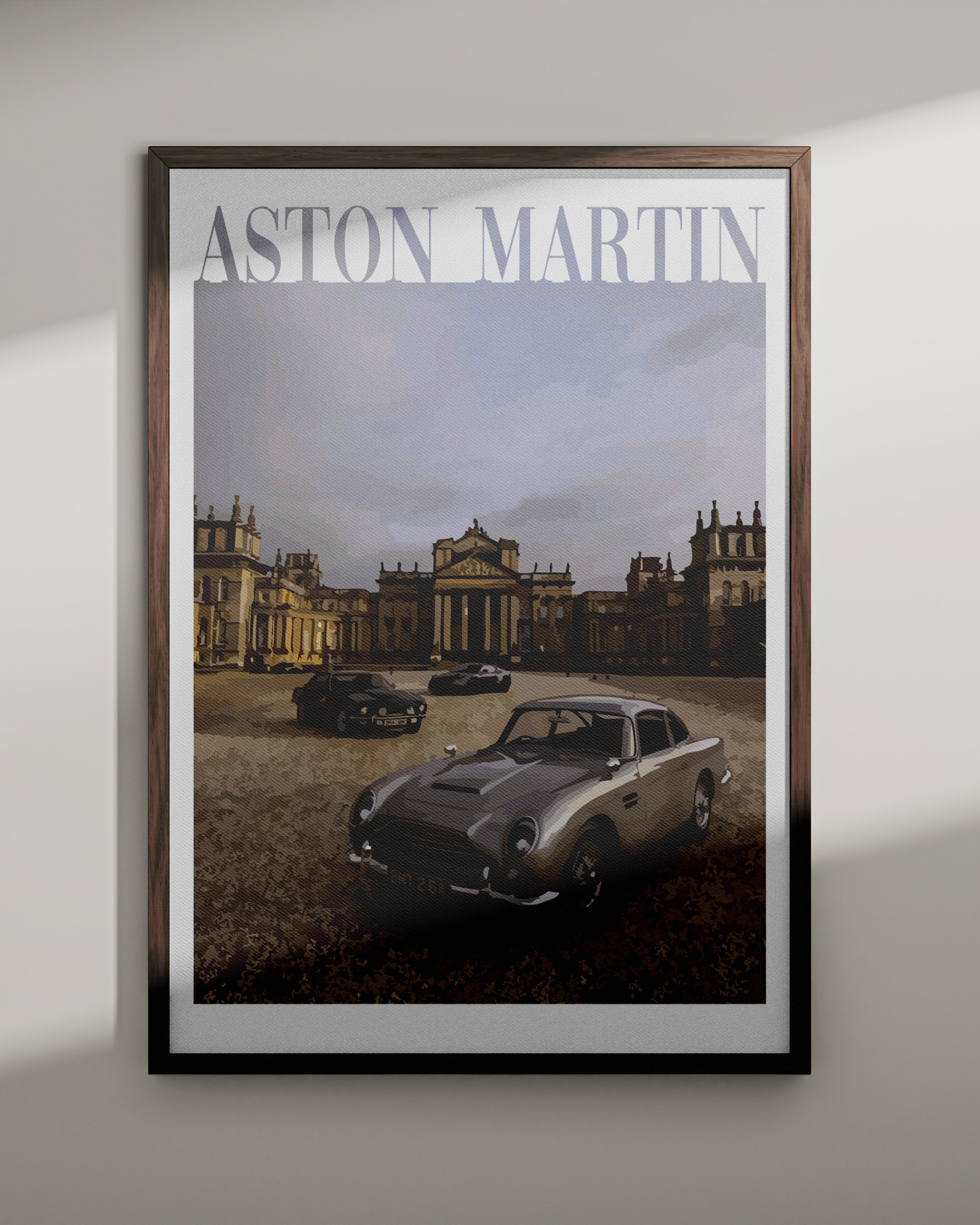 "Old Money Aston Martin No.3" Poster