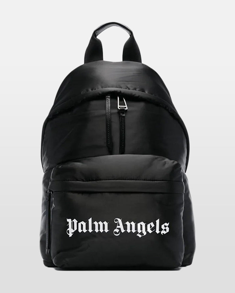Handla Palm Angels Logo-print backpack online | Smidigt och enkelt på nätet - Merchsweden |