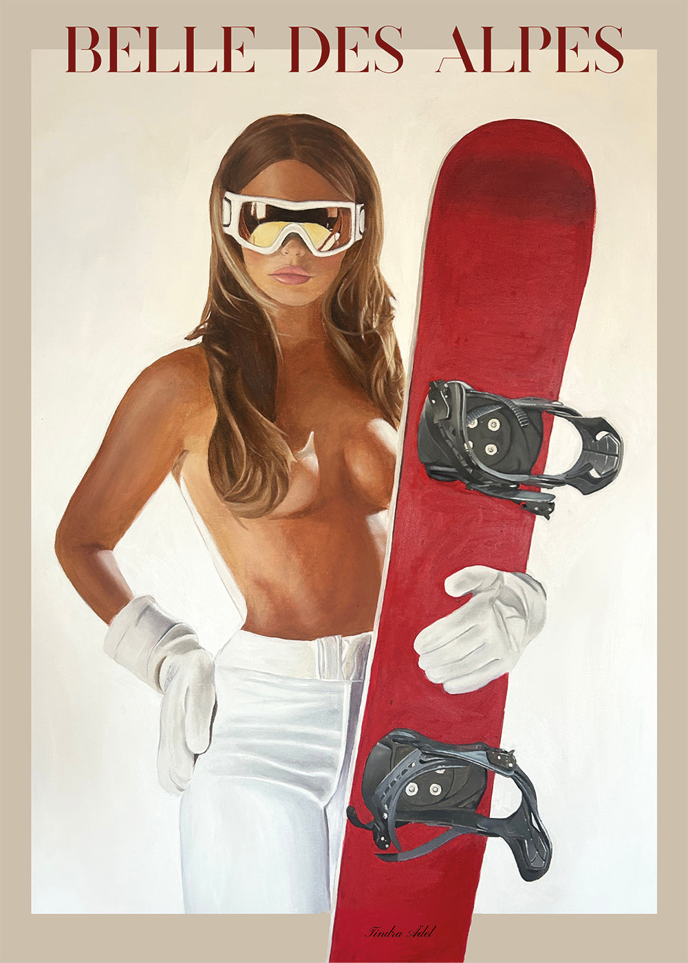 "Belle des Alpes" Poster