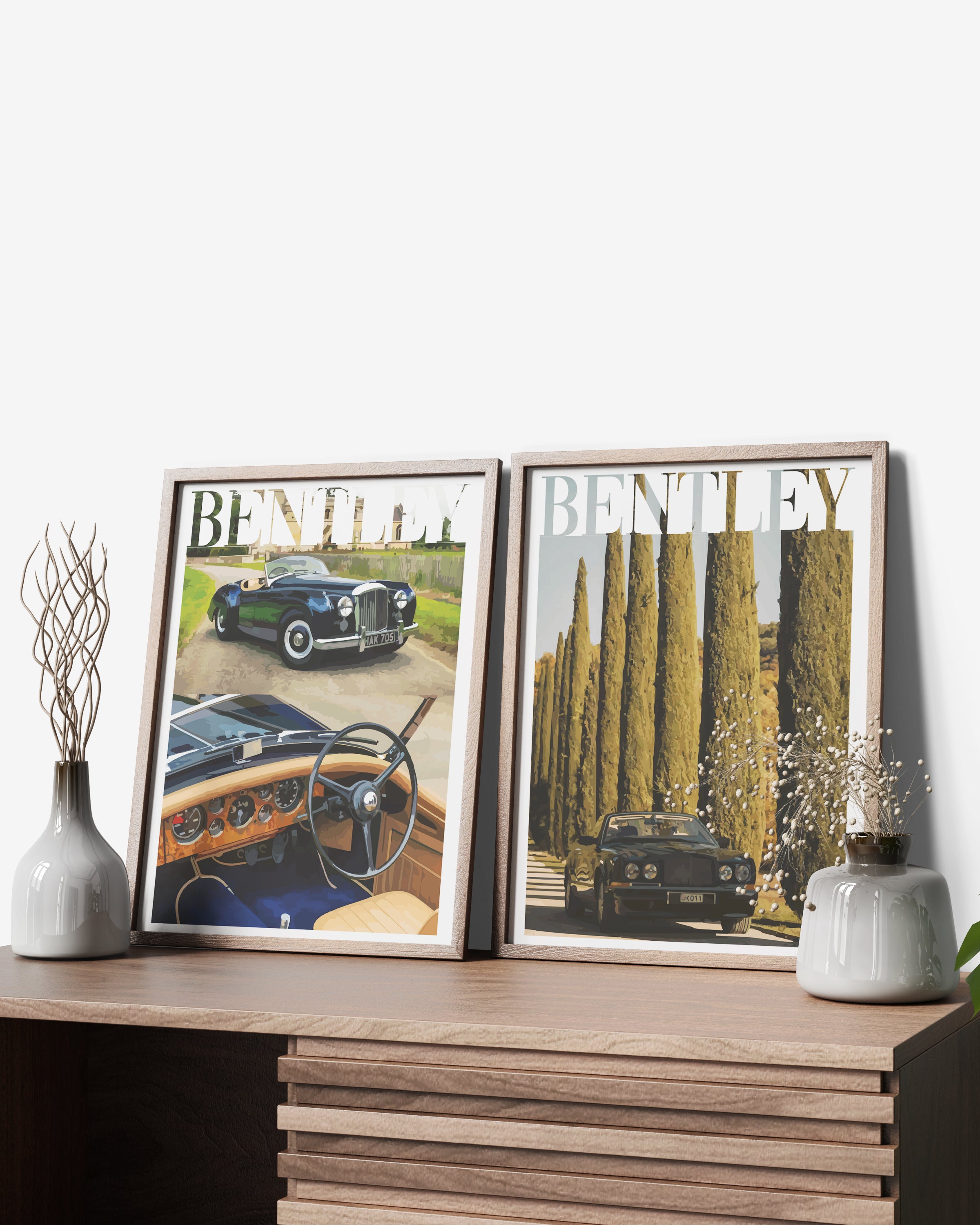 "Old Money Bentley No.1" Poster