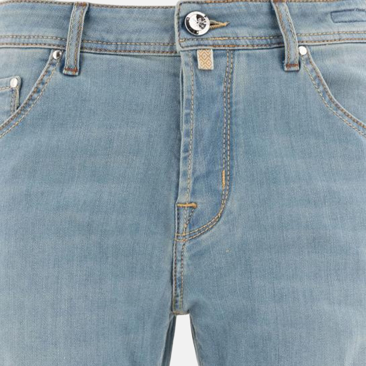 Scott Slim Cropped Carrot Light Blue