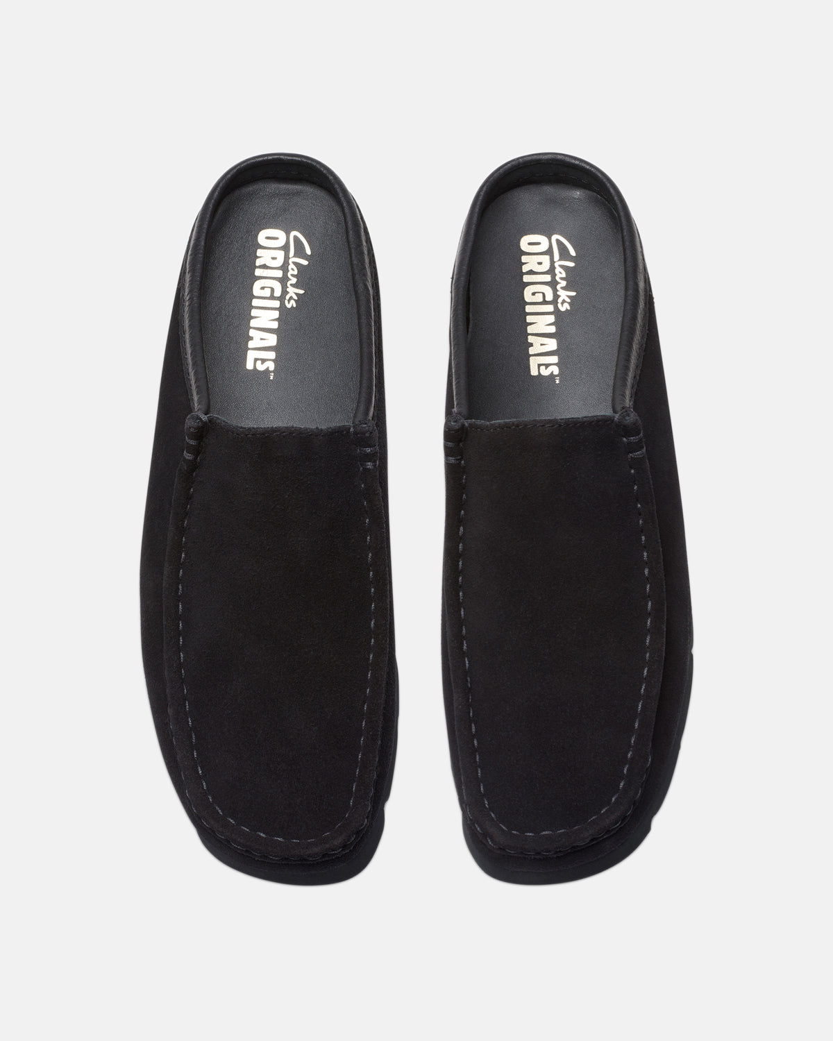 WallaBee Slip G "Black Suede"