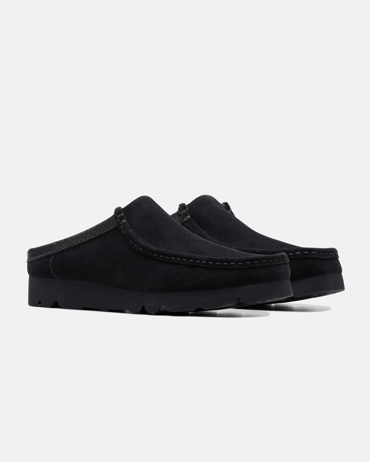 WallaBee Slip G "Black Suede"