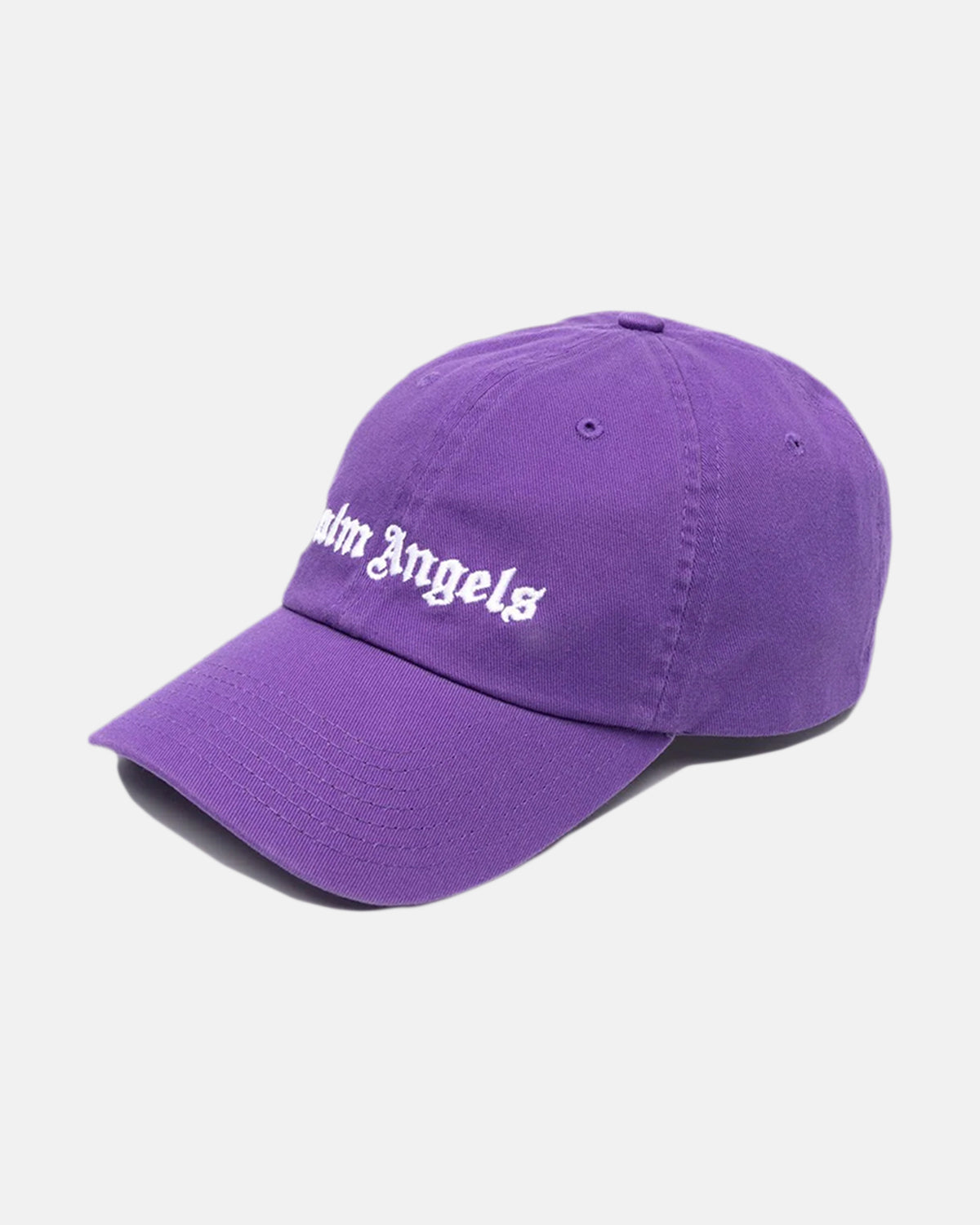 Palm Angels Lavender Logo Baseball Cap Men main image 4