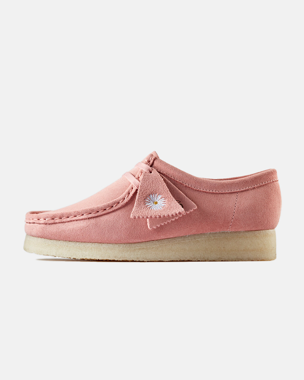 Clarks Wallabee D Blush Pink Suede - CL26175671 - Merchsweden