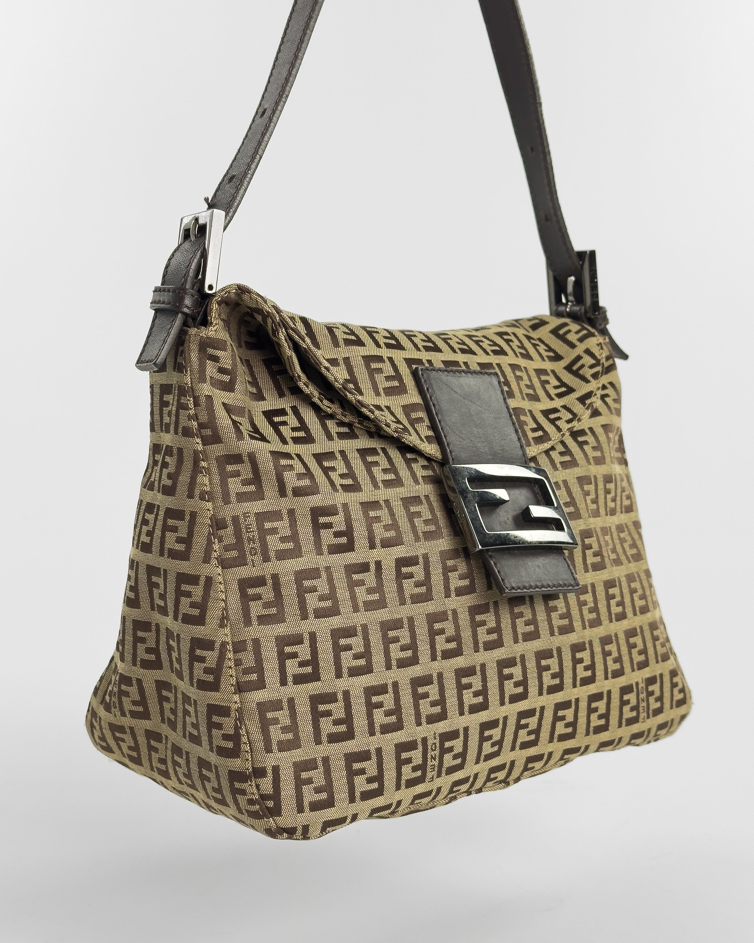 Zucchino Canvas Mom Baguette Shoulder Bag