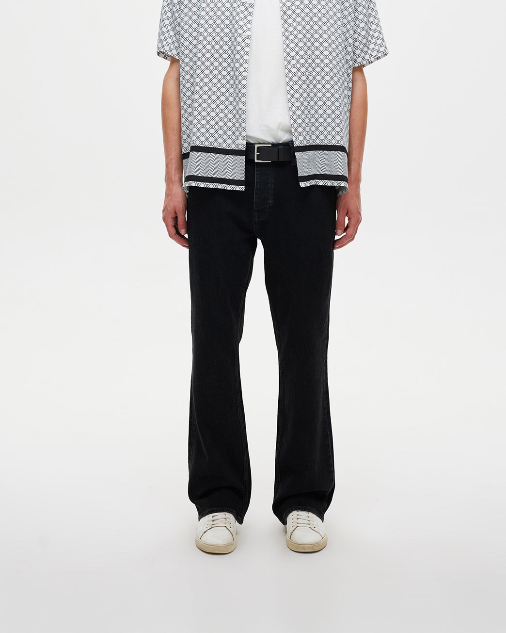 Julian Flare Venetian "Overdyed Black"