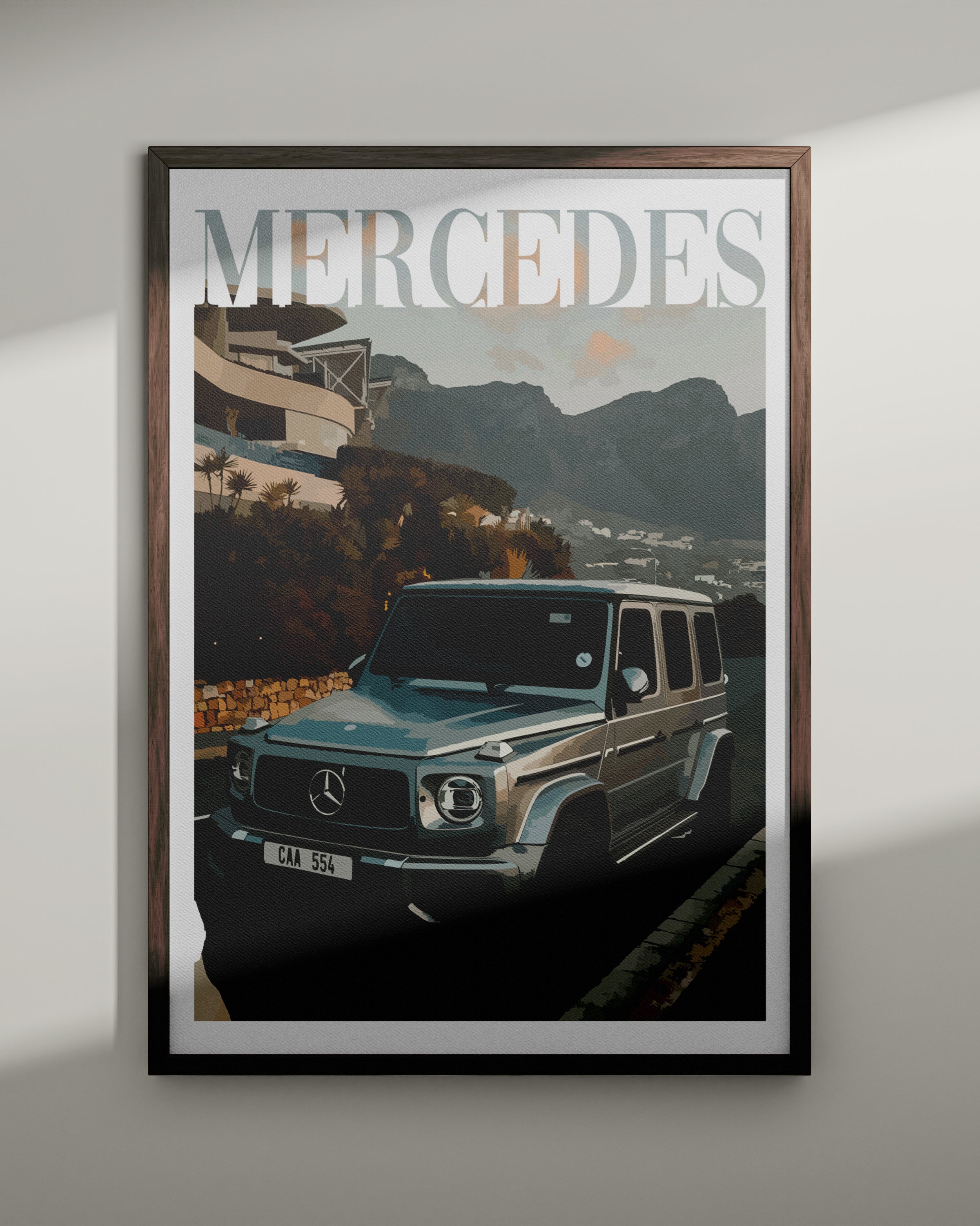 "Mercedes-mallisto" -julistepaketti