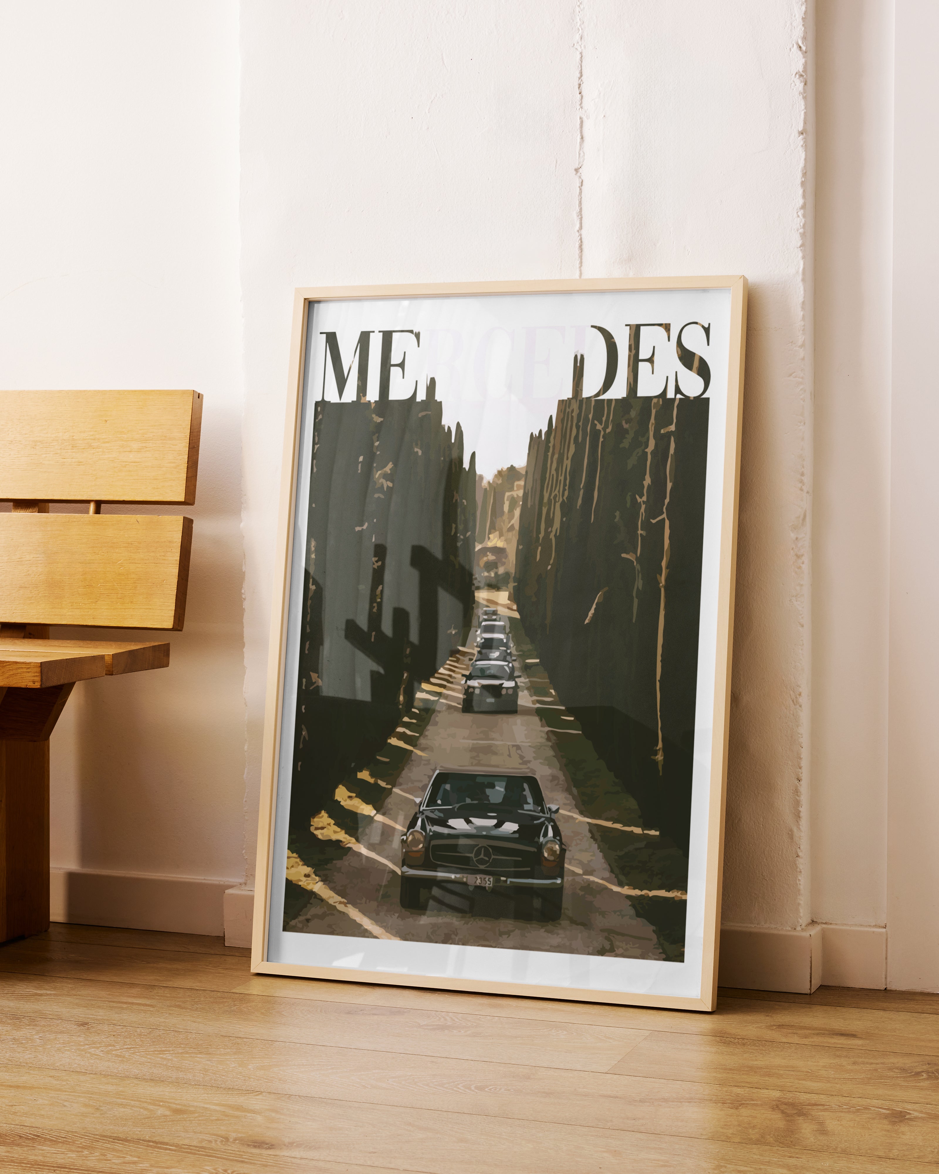 "Mercedes-mallisto" -julistepaketti