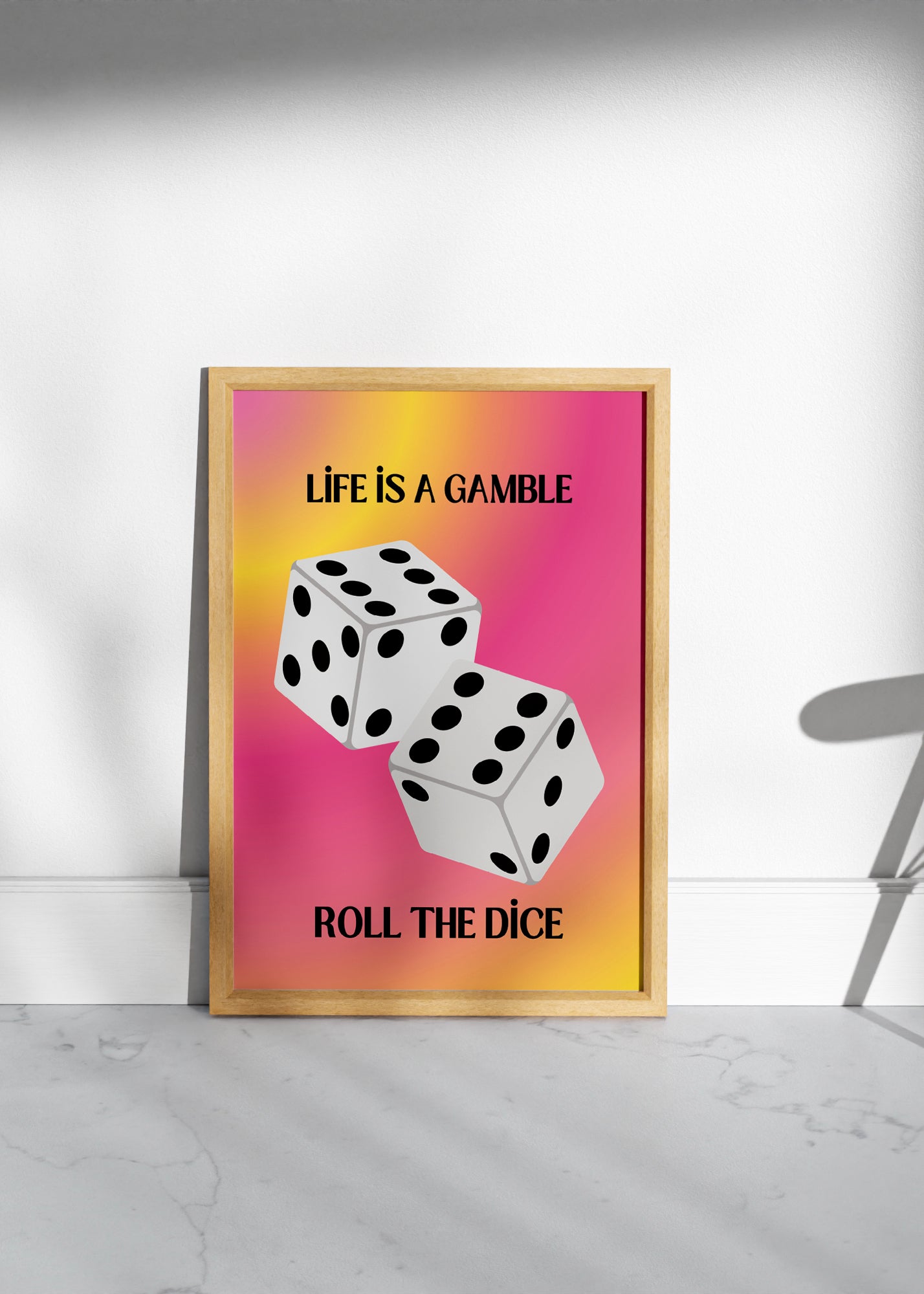 Roll the dice Poster