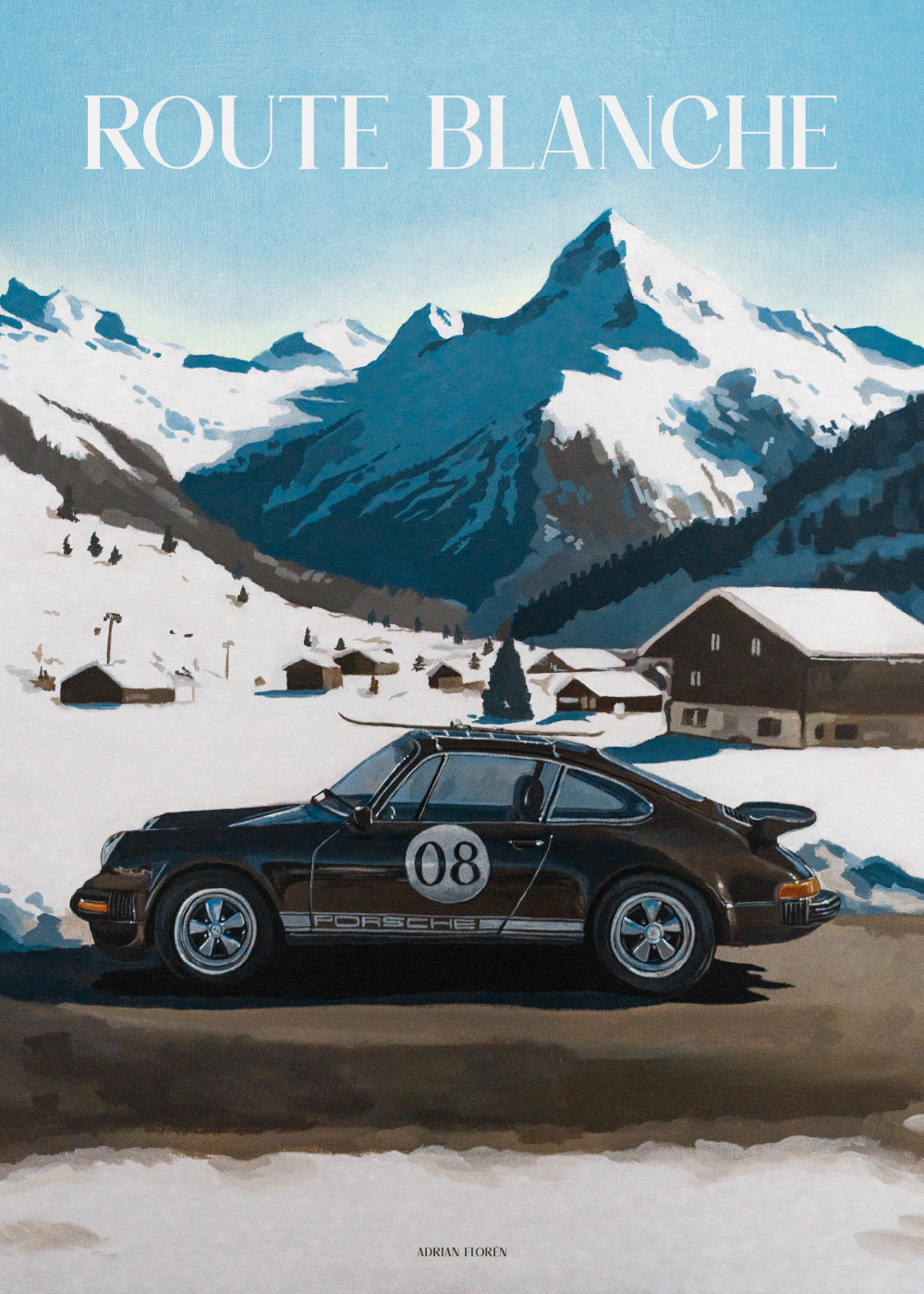 "Route Blance" Poster