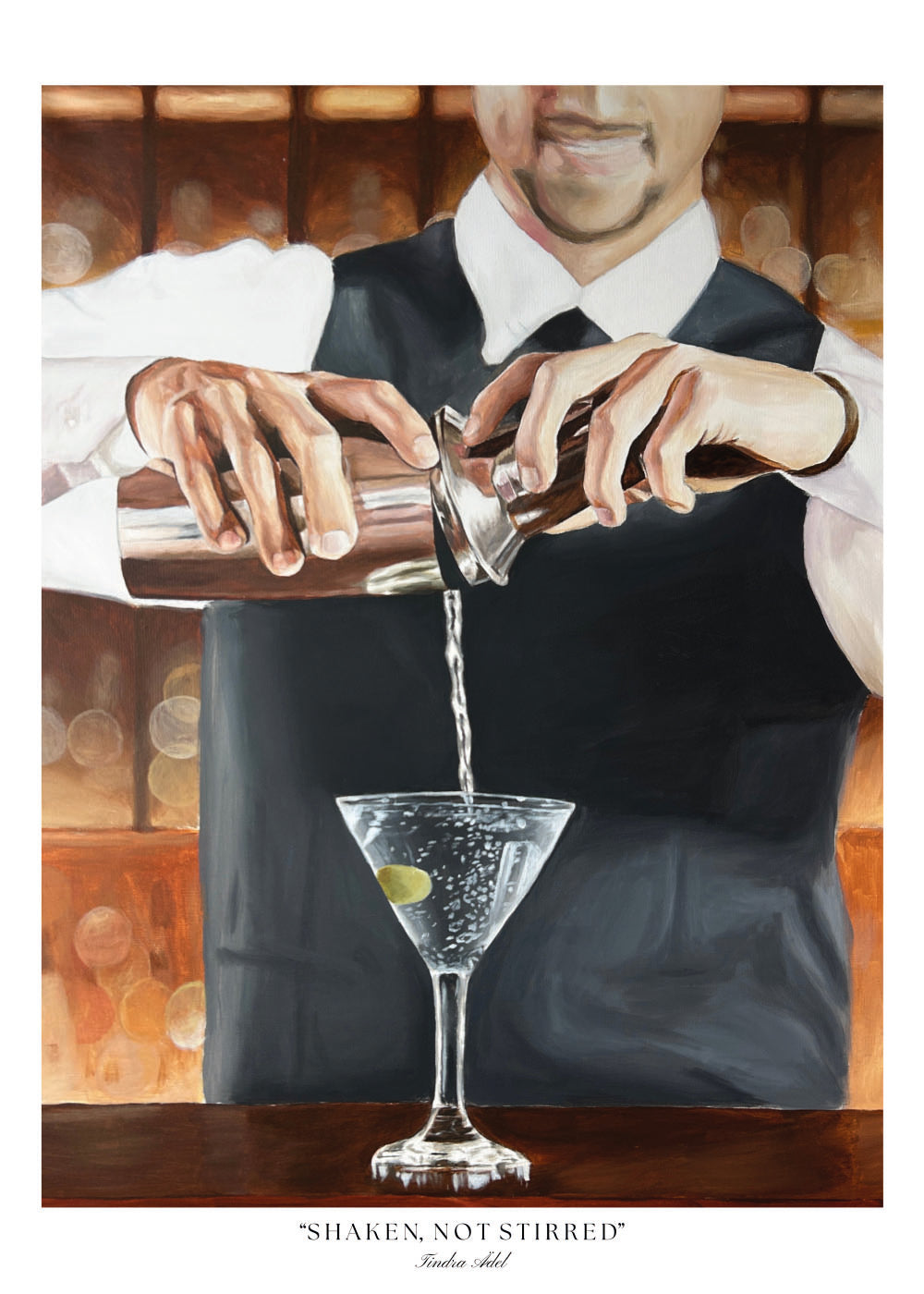"Shaken, not stirred" Poster