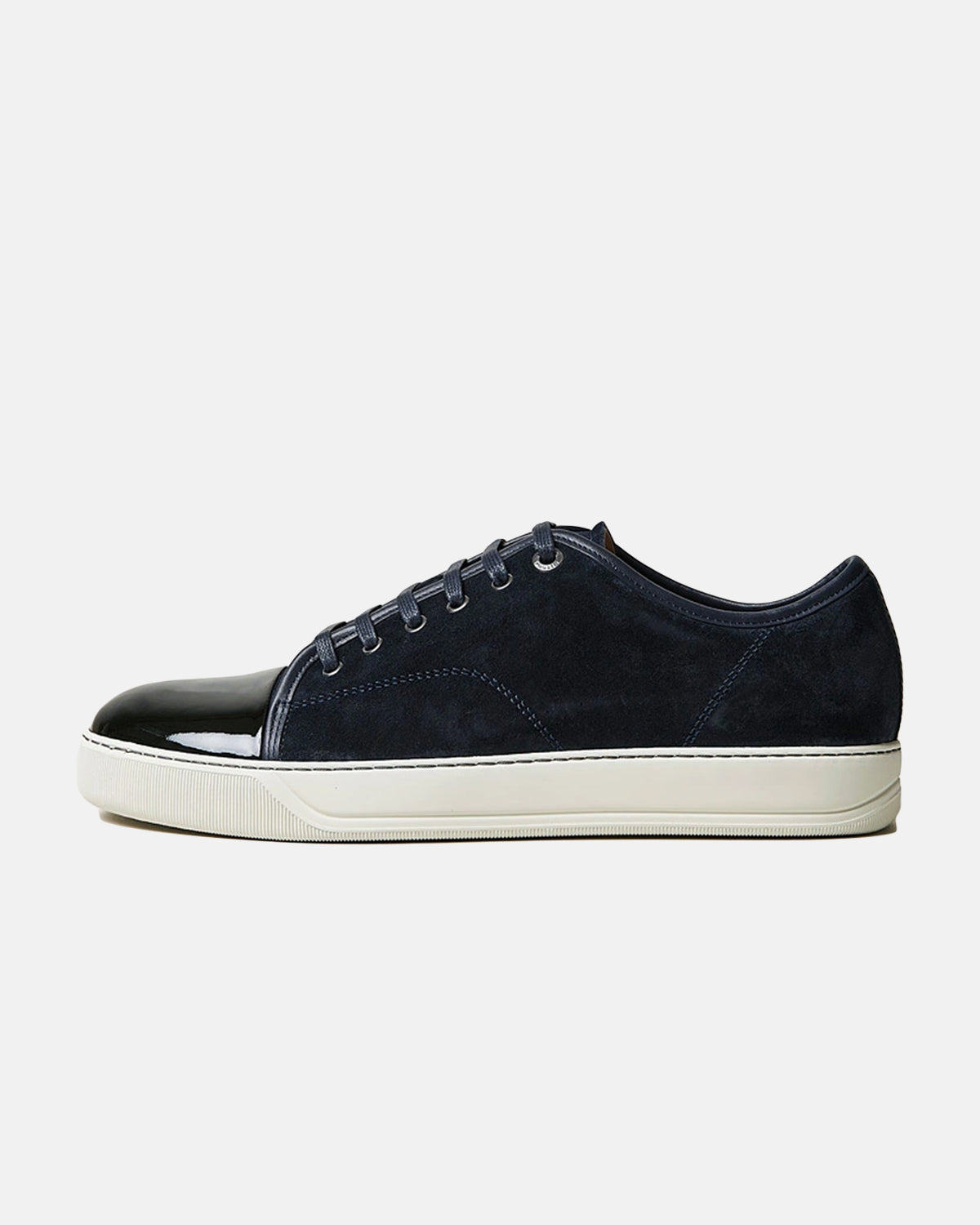 DBB1 Navy Suede Patent Cap Toe