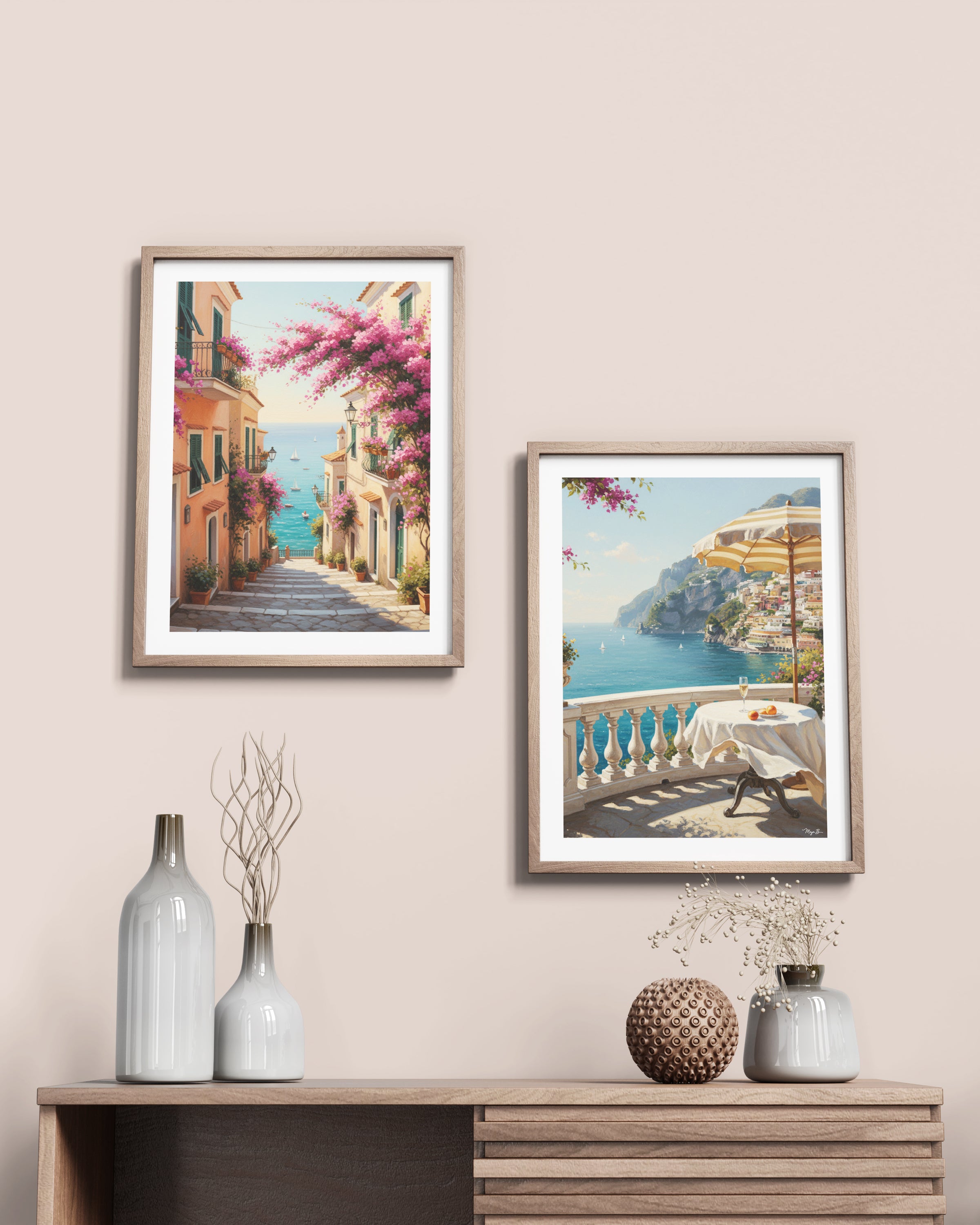 "Walk with a view" Poster