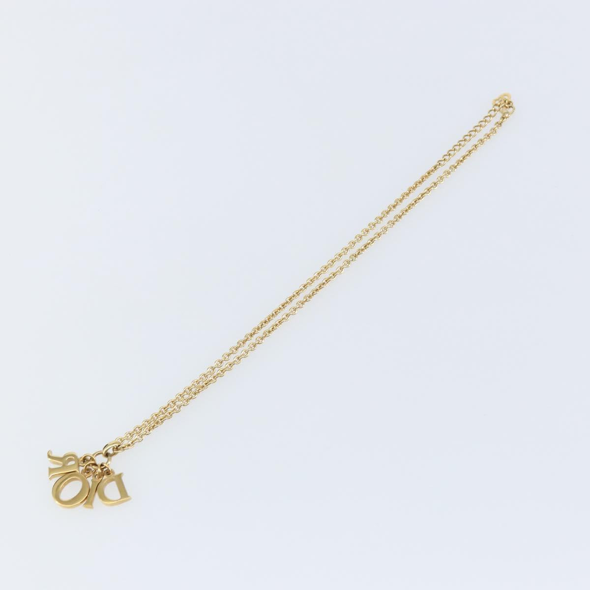 Necklace metal Gold Tone