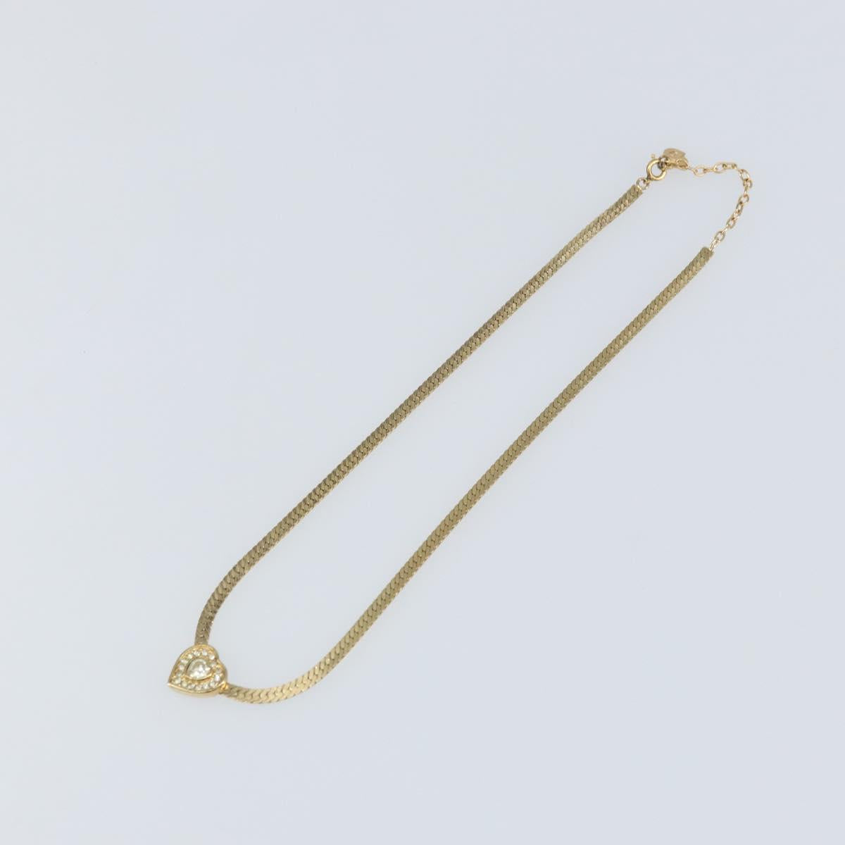 Necklace metal Gold Tone
