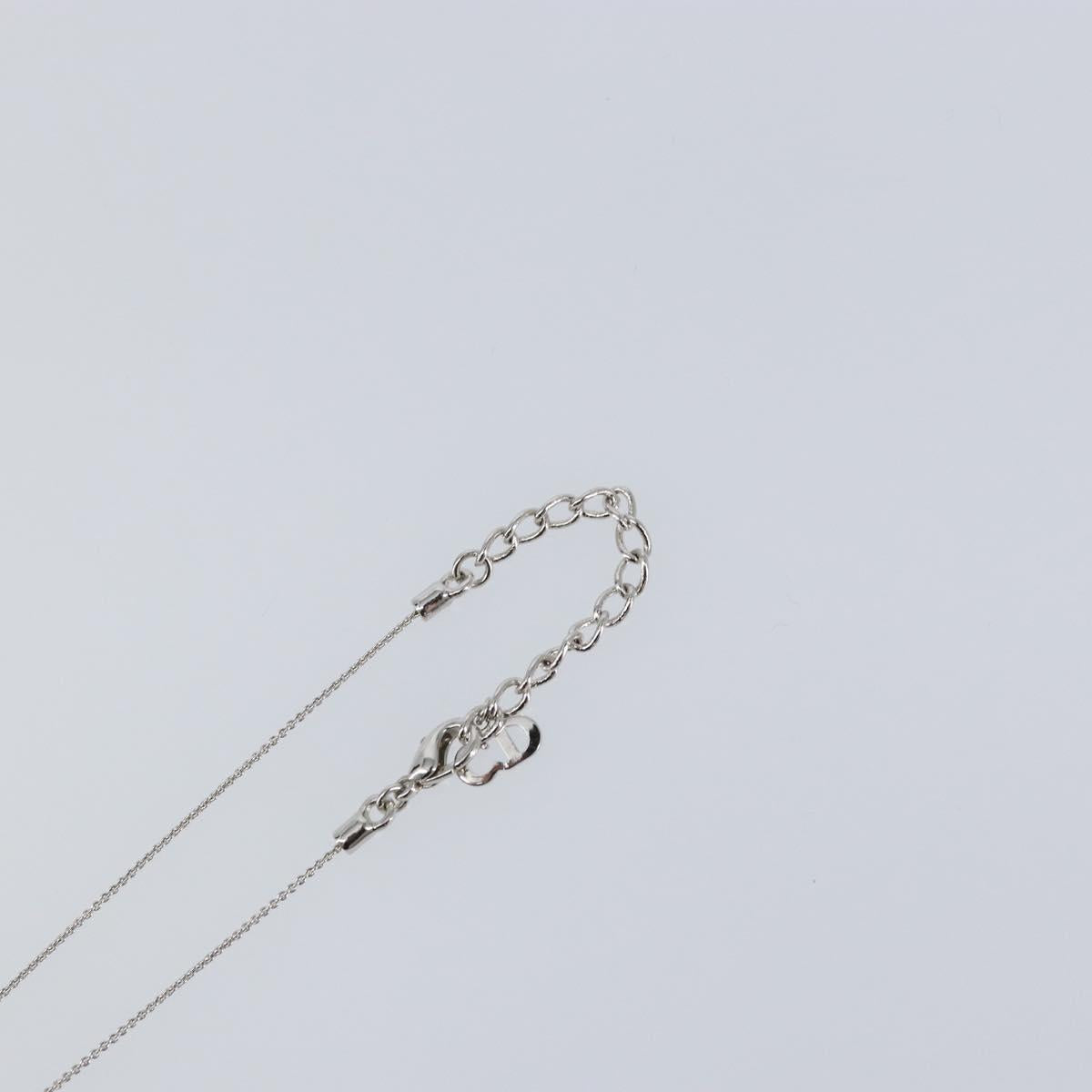 Necklace metal Silver tone