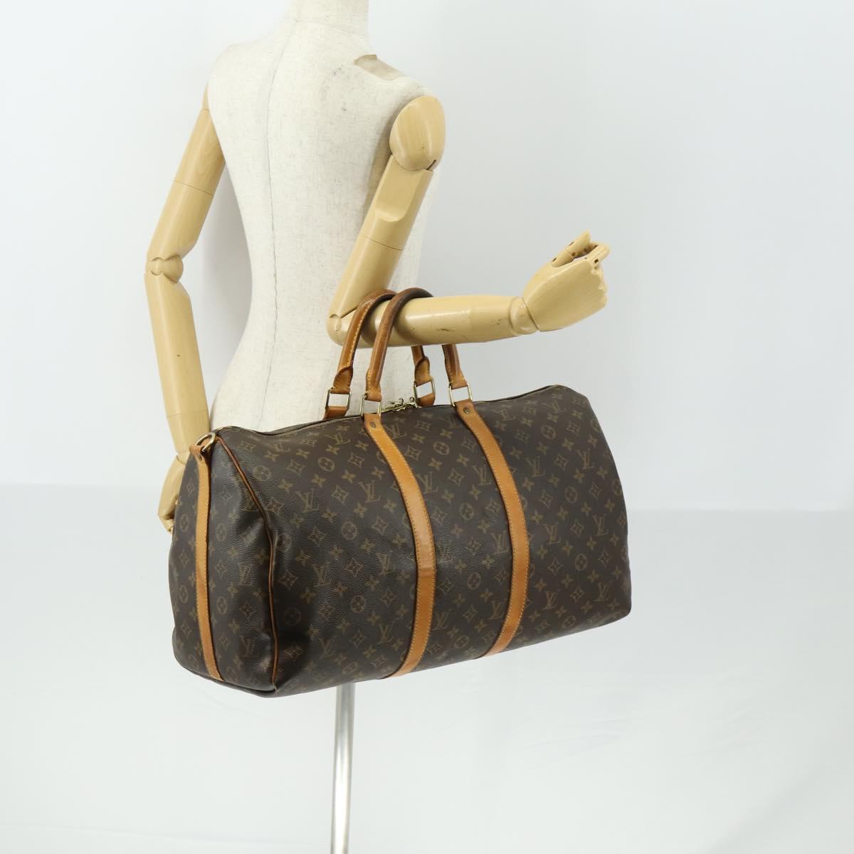 Monogram Keepall Bandouliere 50 Boston Bag