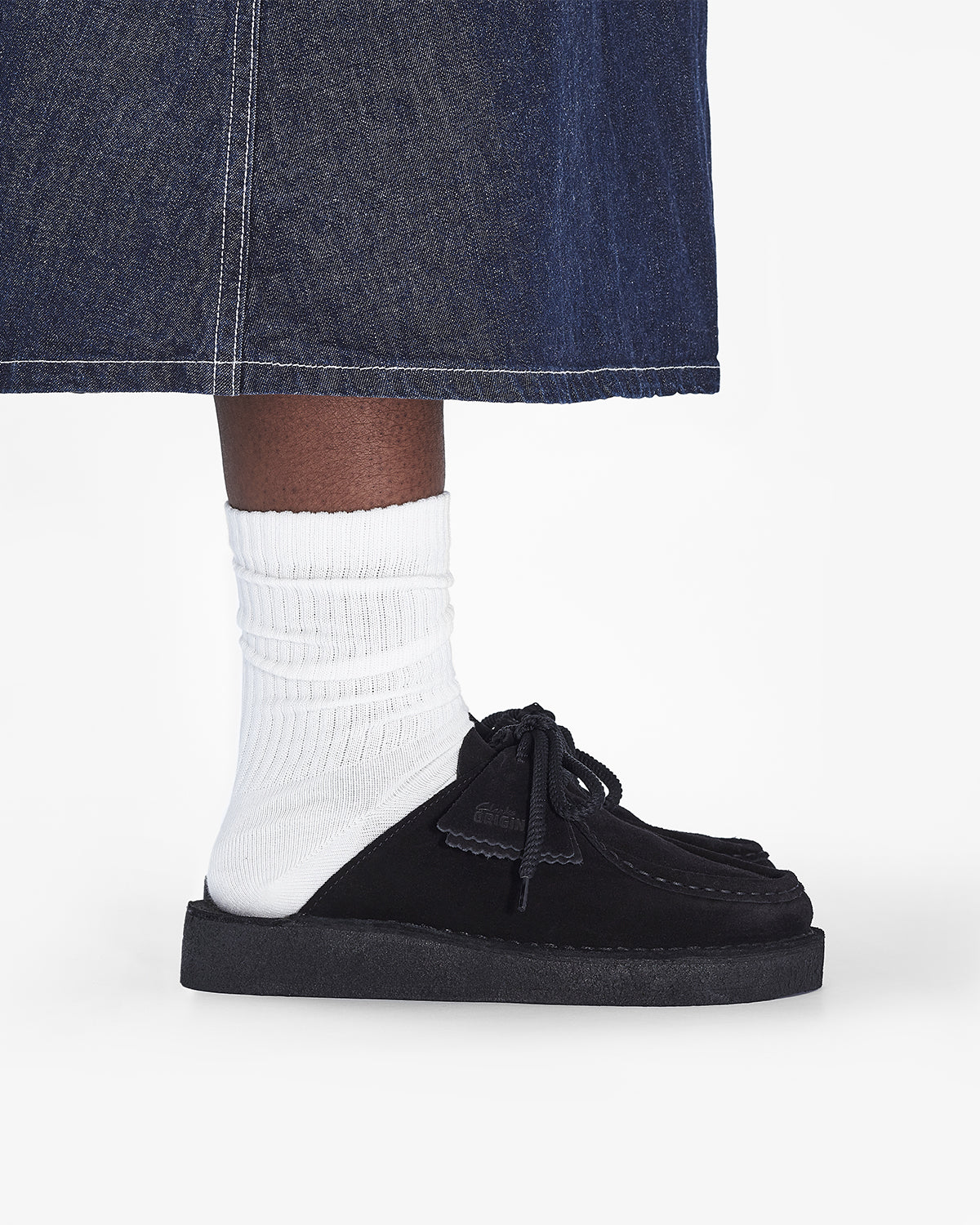 DSRTNomad Mule D "Black Suede"