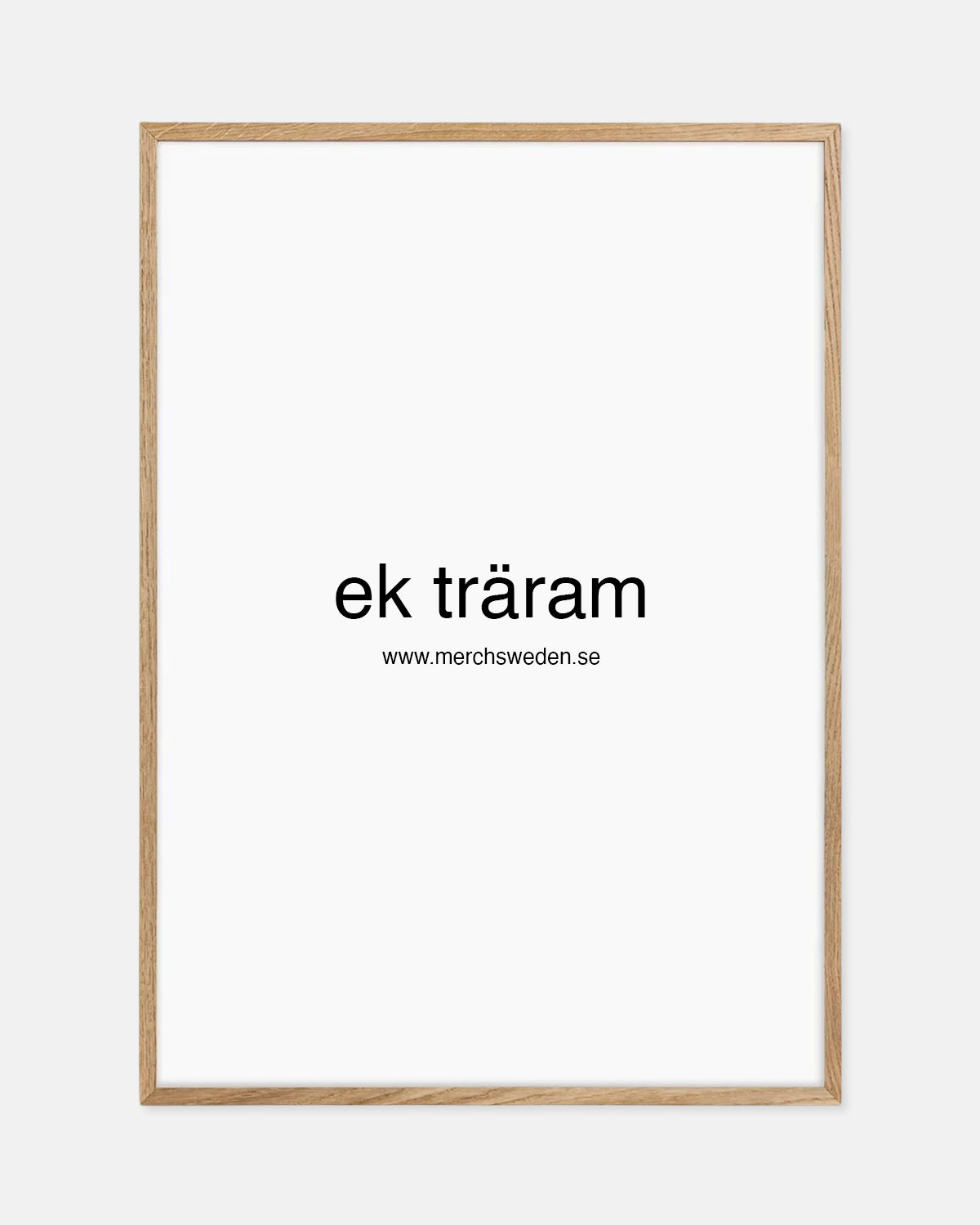 Ek träram