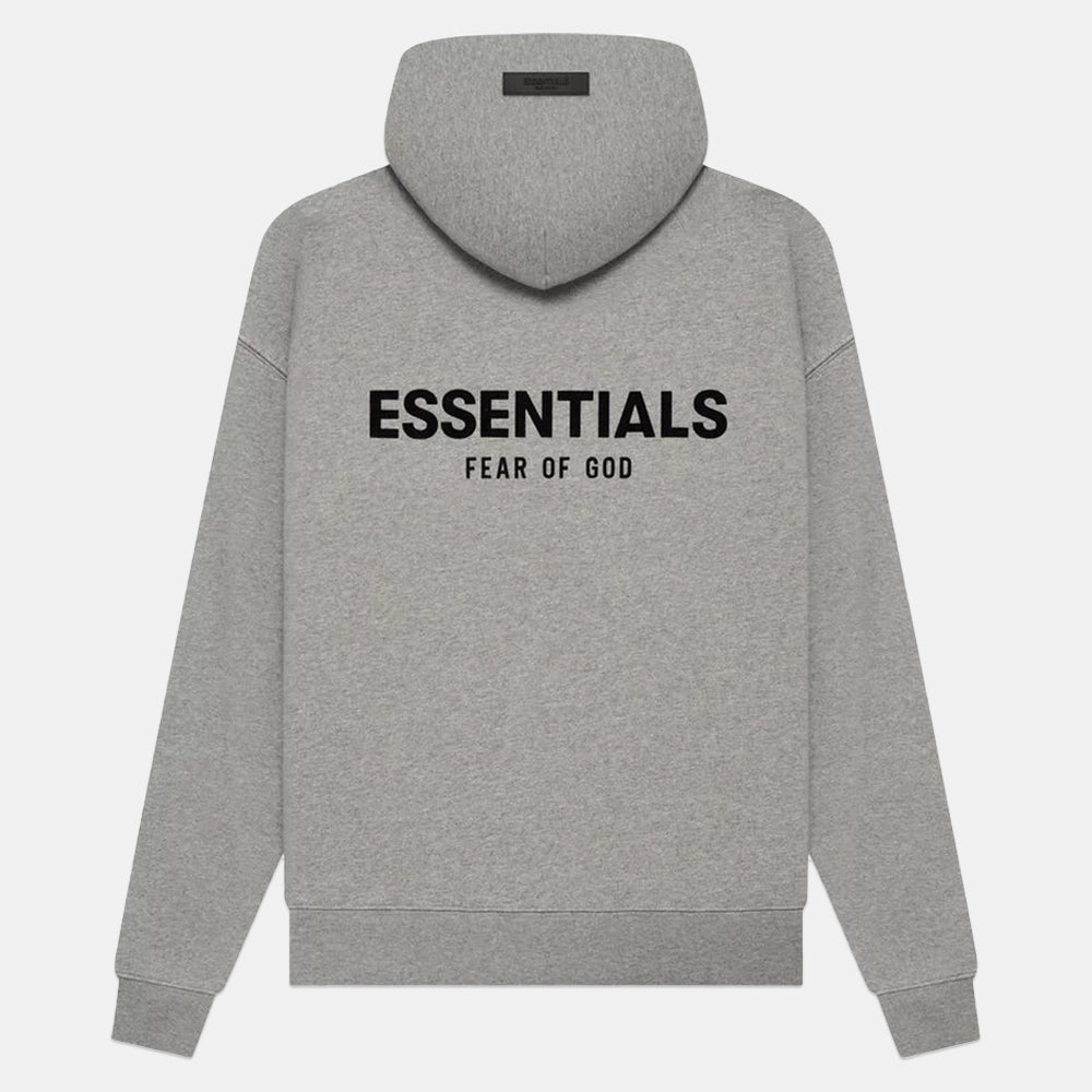 Handla Fear of God Essentials "Dark Oatmeal" Hoodie (SS22) online | Smidigt och enkelt på nätet - Merchsweden |