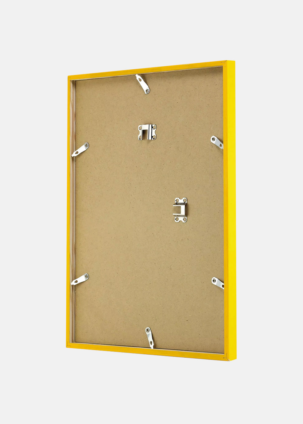 Yellow wooden frame