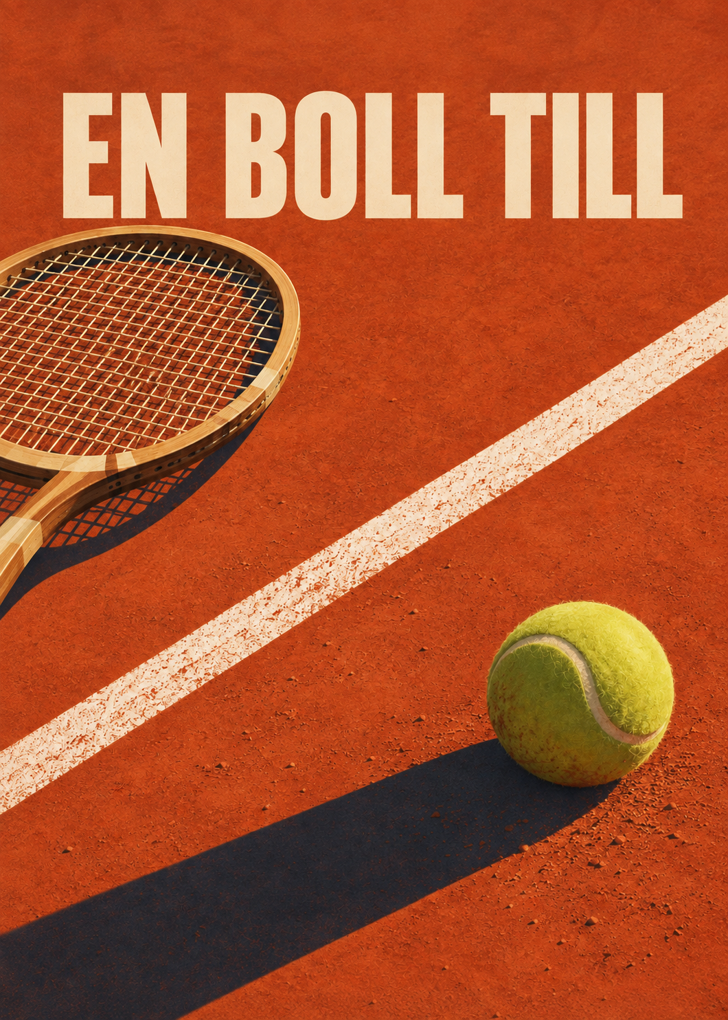 En boll till – poster från Kanva, motiv utan ram