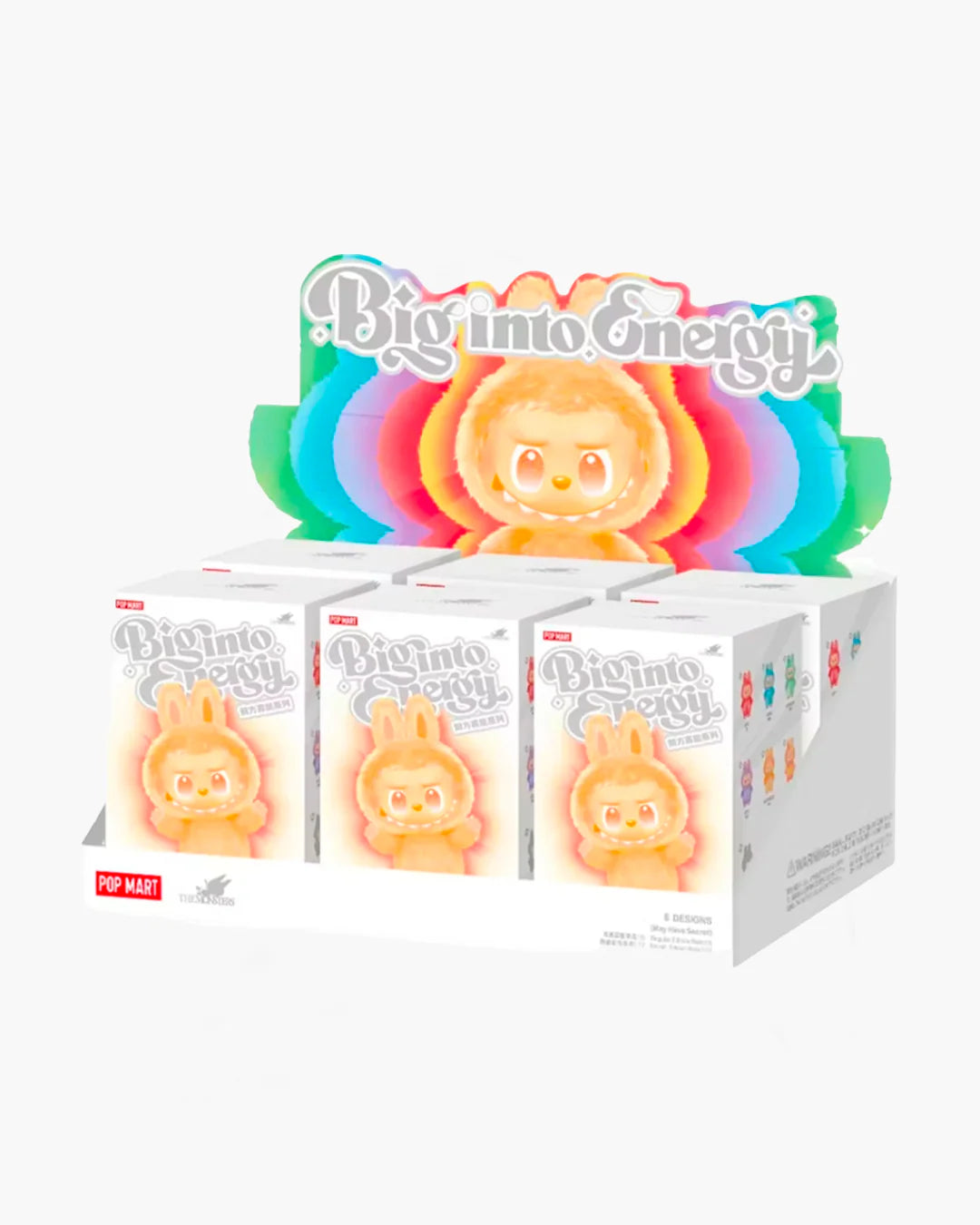 Pop Mart Labubu The Monsters Big into Energy Series Vinyl Plush Pendan