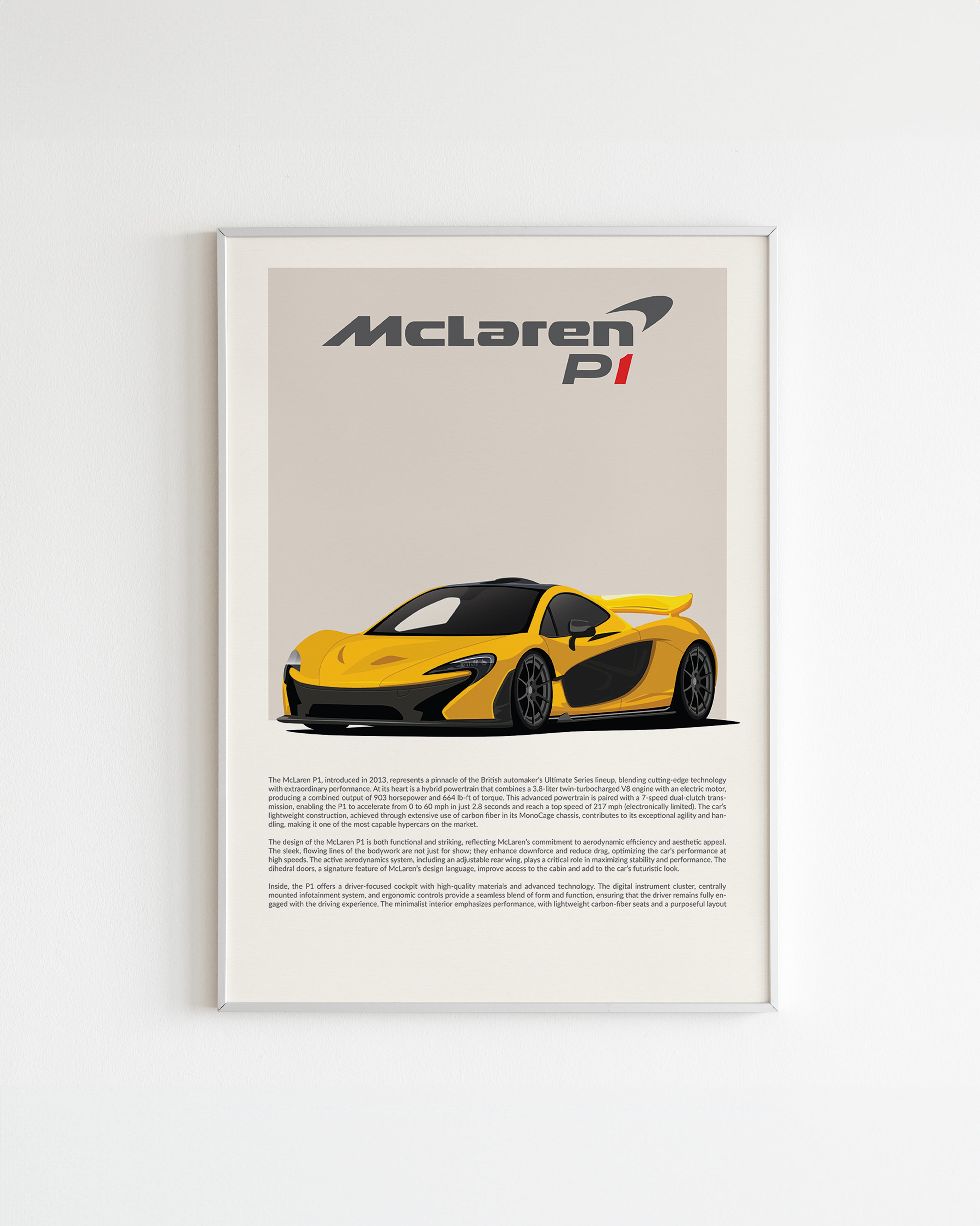 "Mclaren 720S" Poster