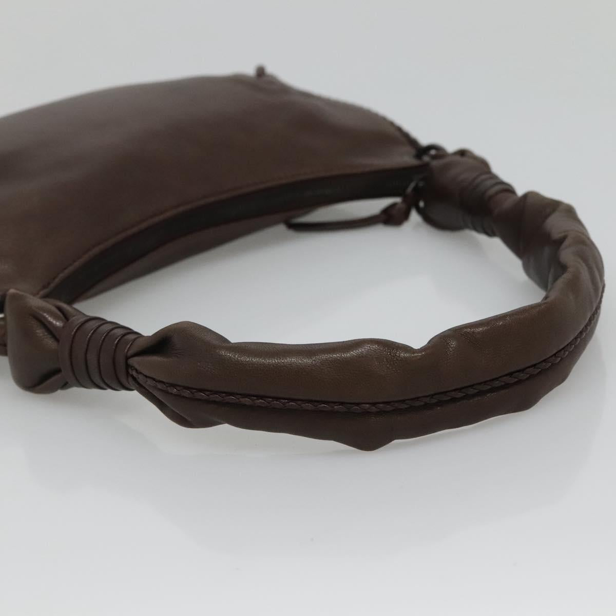 Shoulder Bag Leather Brown