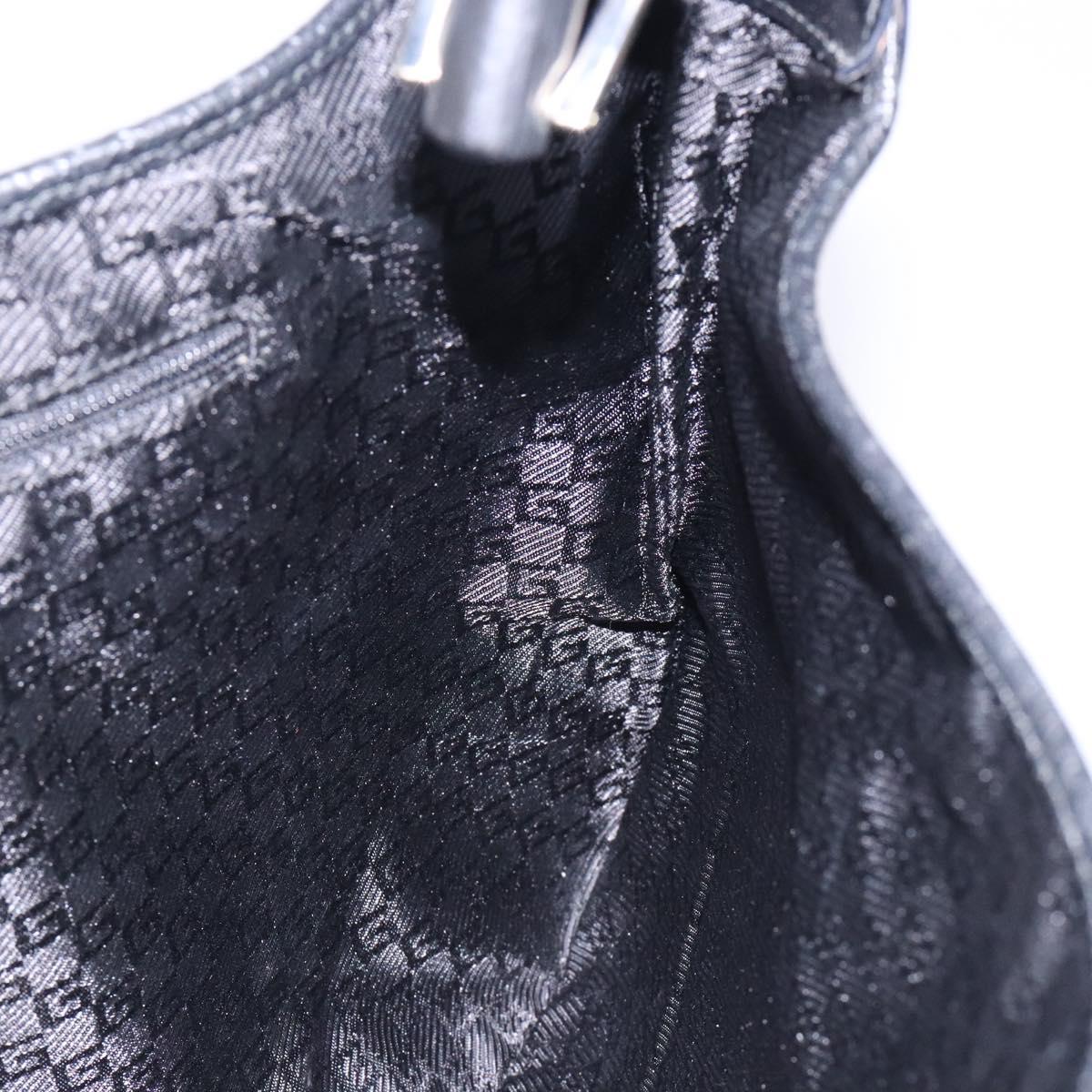 Hand Bag Bamboo Jackie Black Silver
