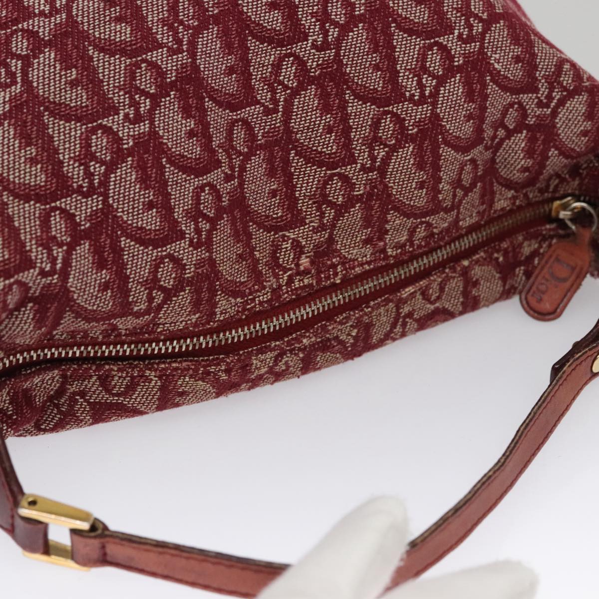 Trotter Canvas Handbag Red