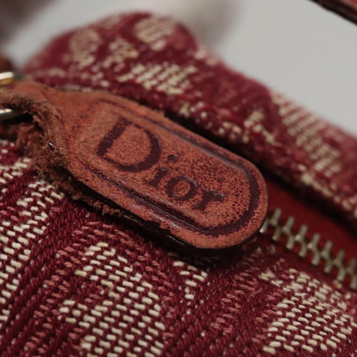 Trotter Canvas Handbag Red