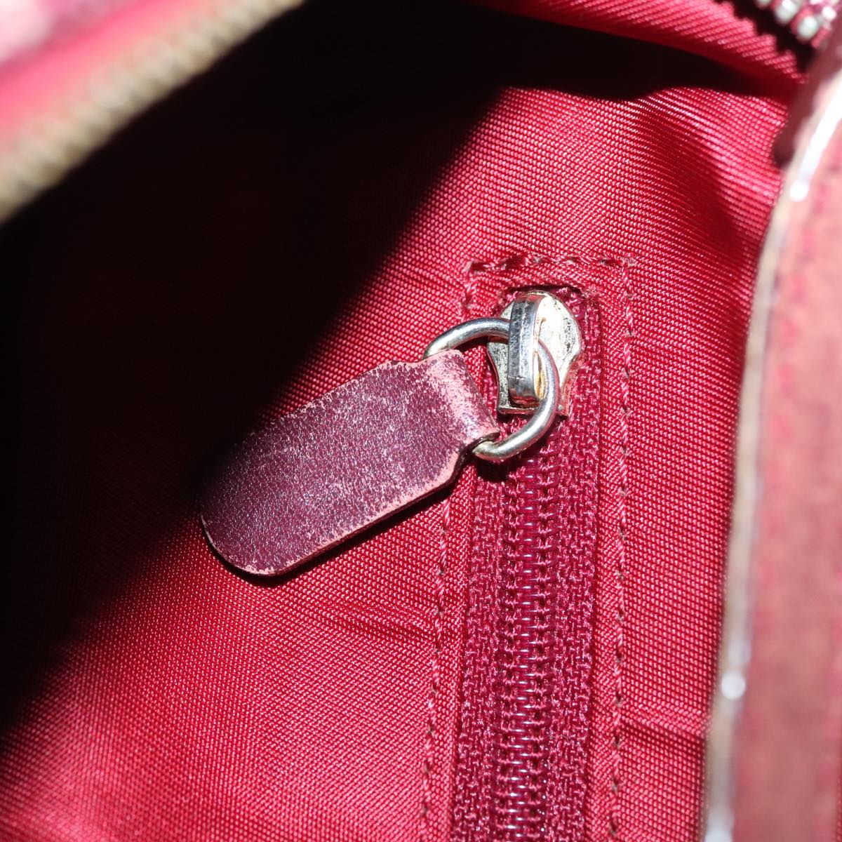 Trotter Canvas Handbag Red