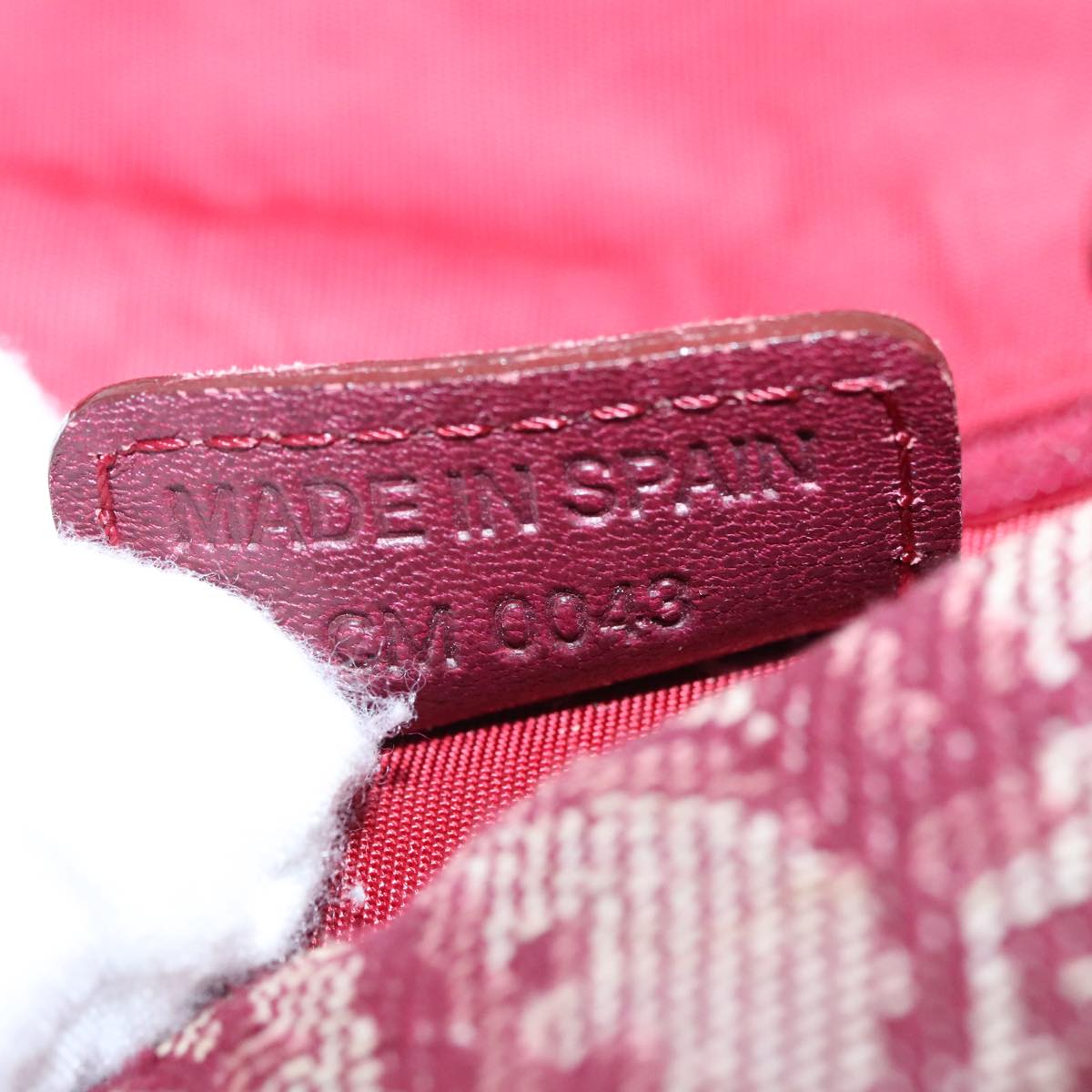 Trotter Canvas Handbag Red