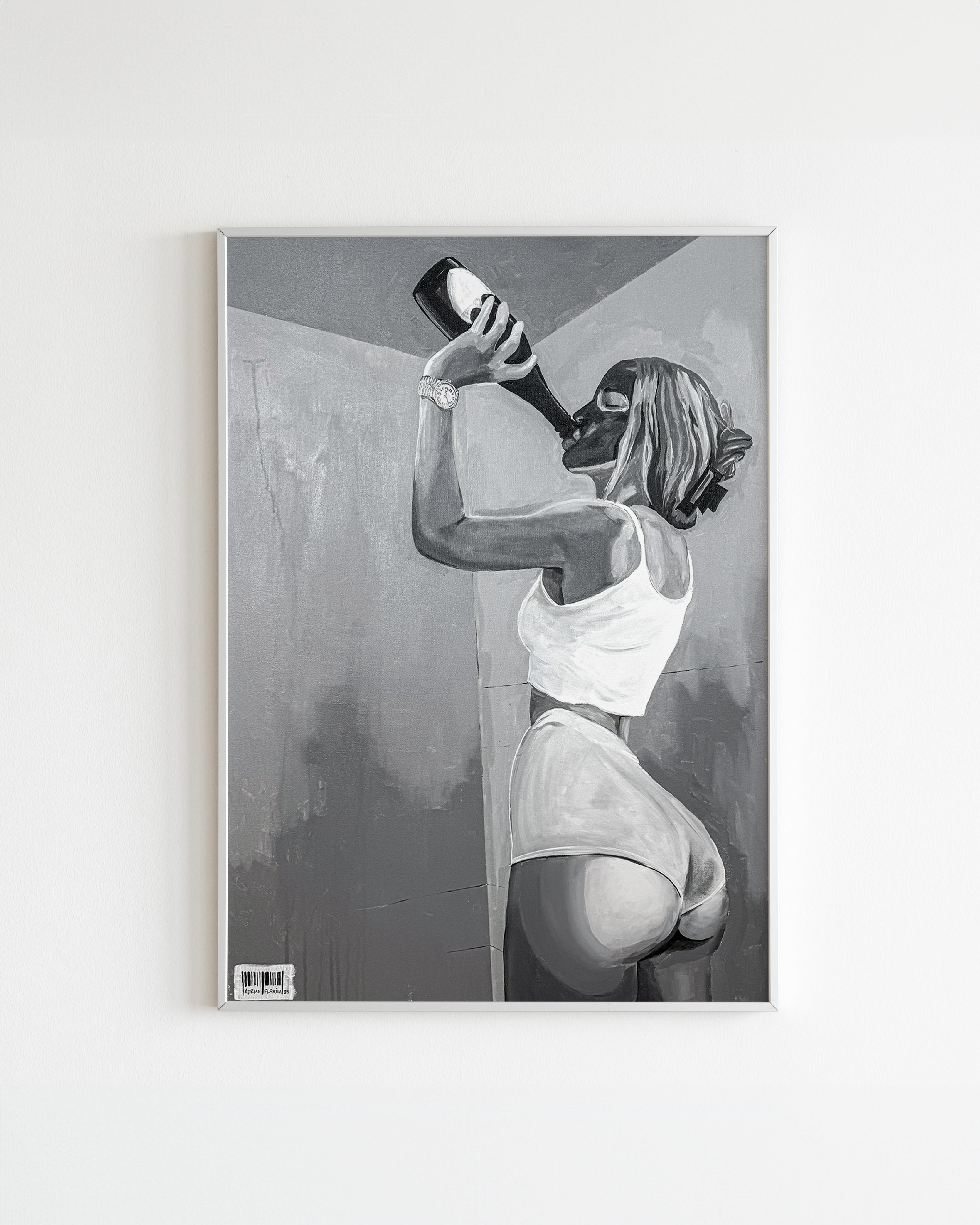 "Overworked" Poster